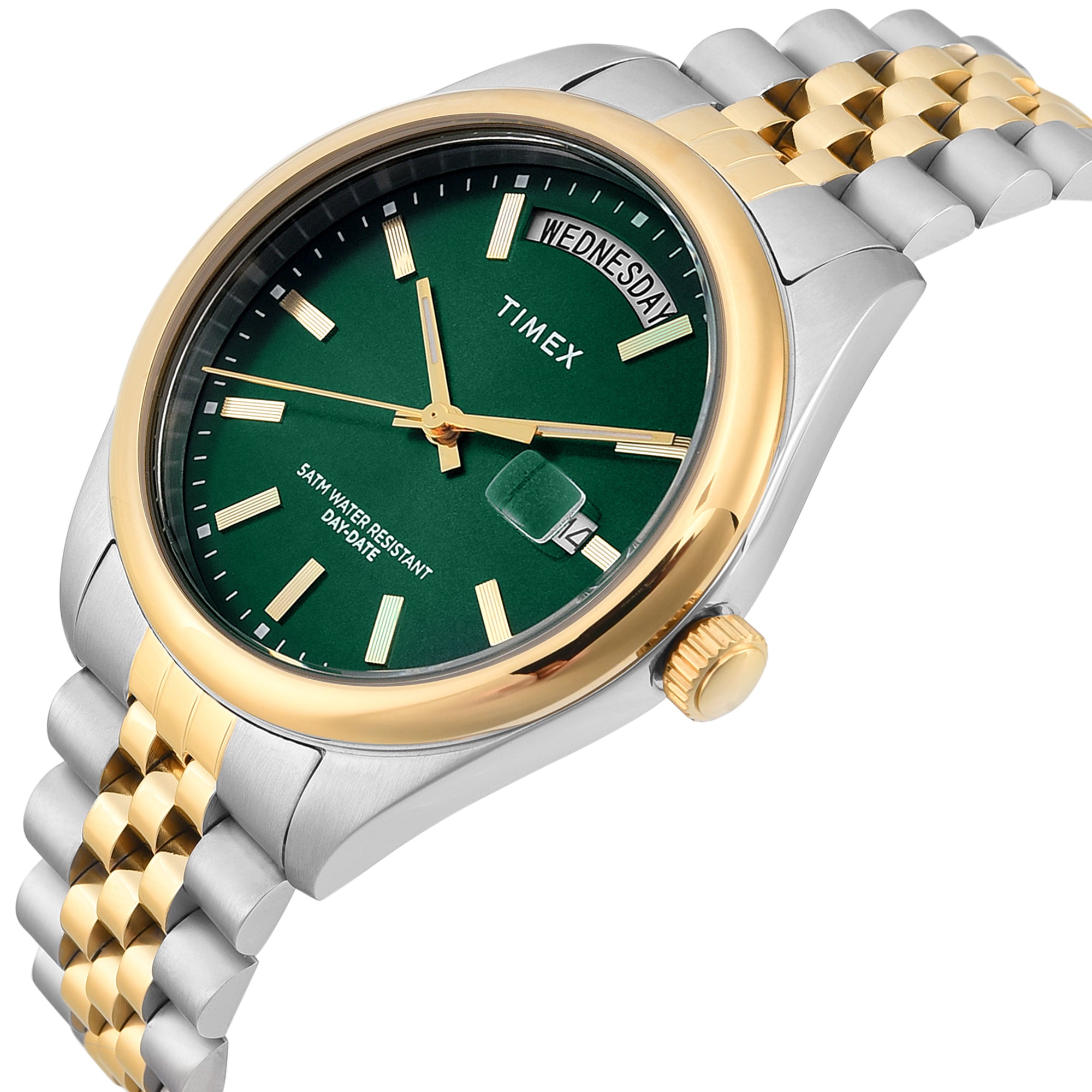 Timex Legacy Round 21mm Green Dial Analog Women Watch - TWEL21400 Watch Timex