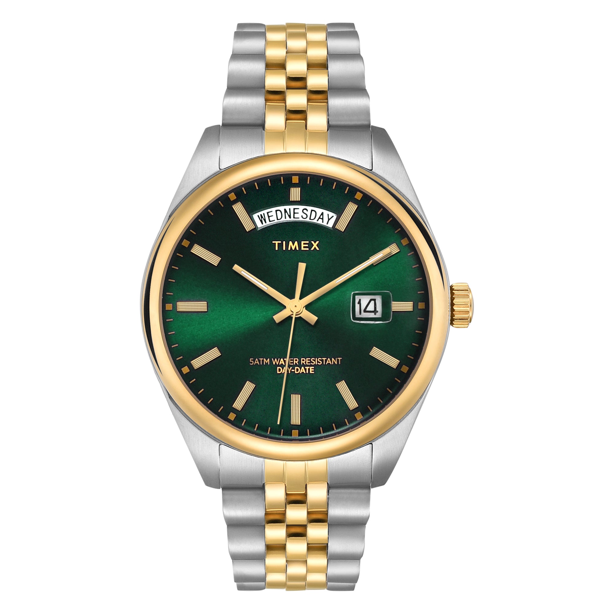 Timex Legacy Round 21mm Green Dial Analog Men Watch - TWEG27102 Watch Timex