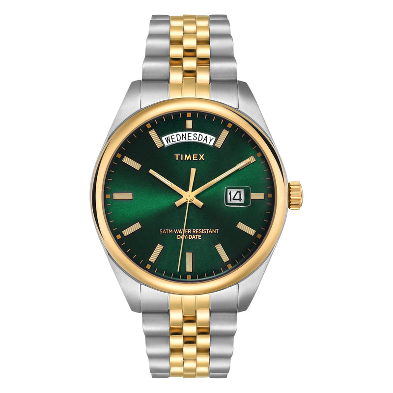 Timex Legacy Round 21mm Green Dial Analog Men Watch - TWEG27102 Watch Timex
