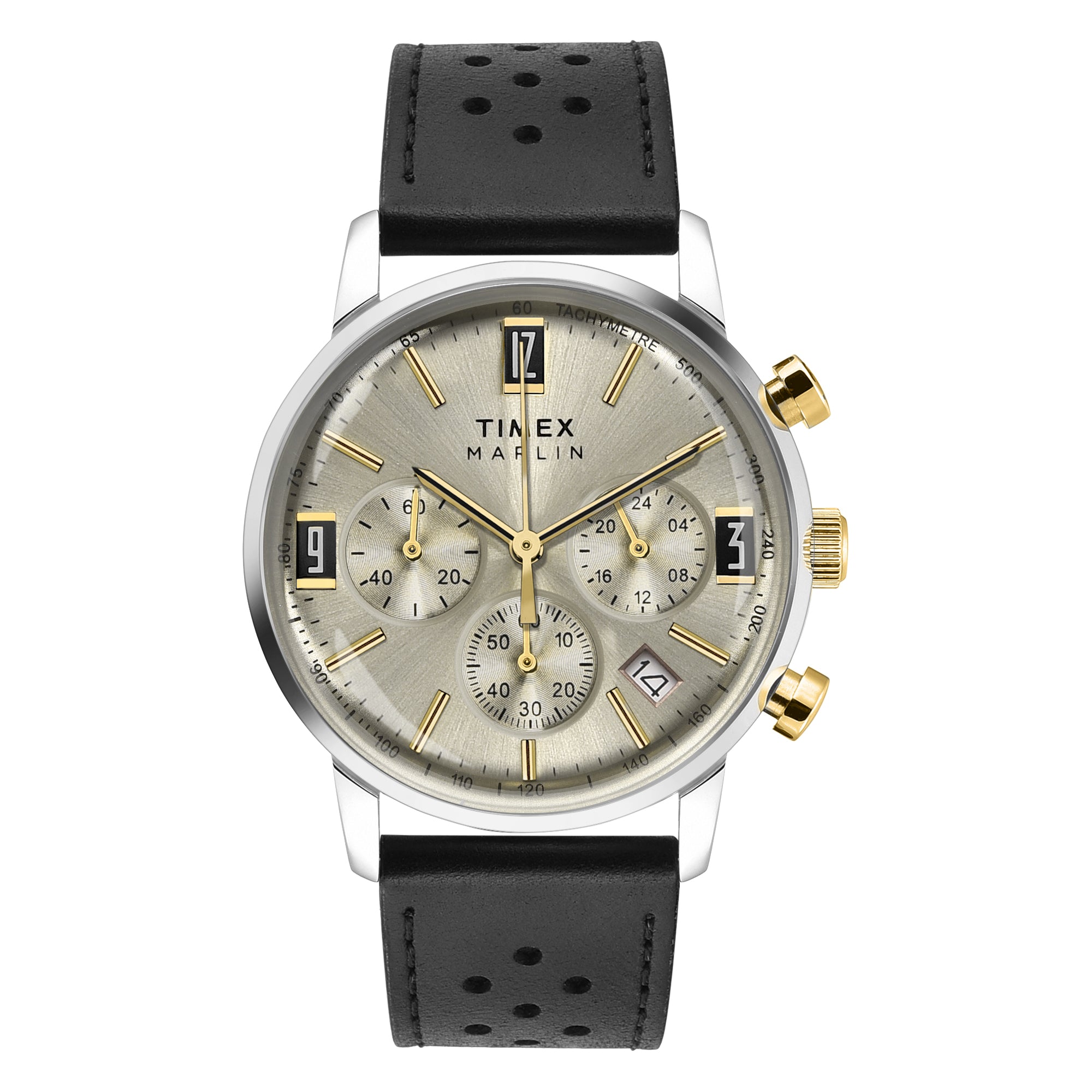Timex Marlin Round 21mm Beige Dial Analog Men Watch - TWEG26705