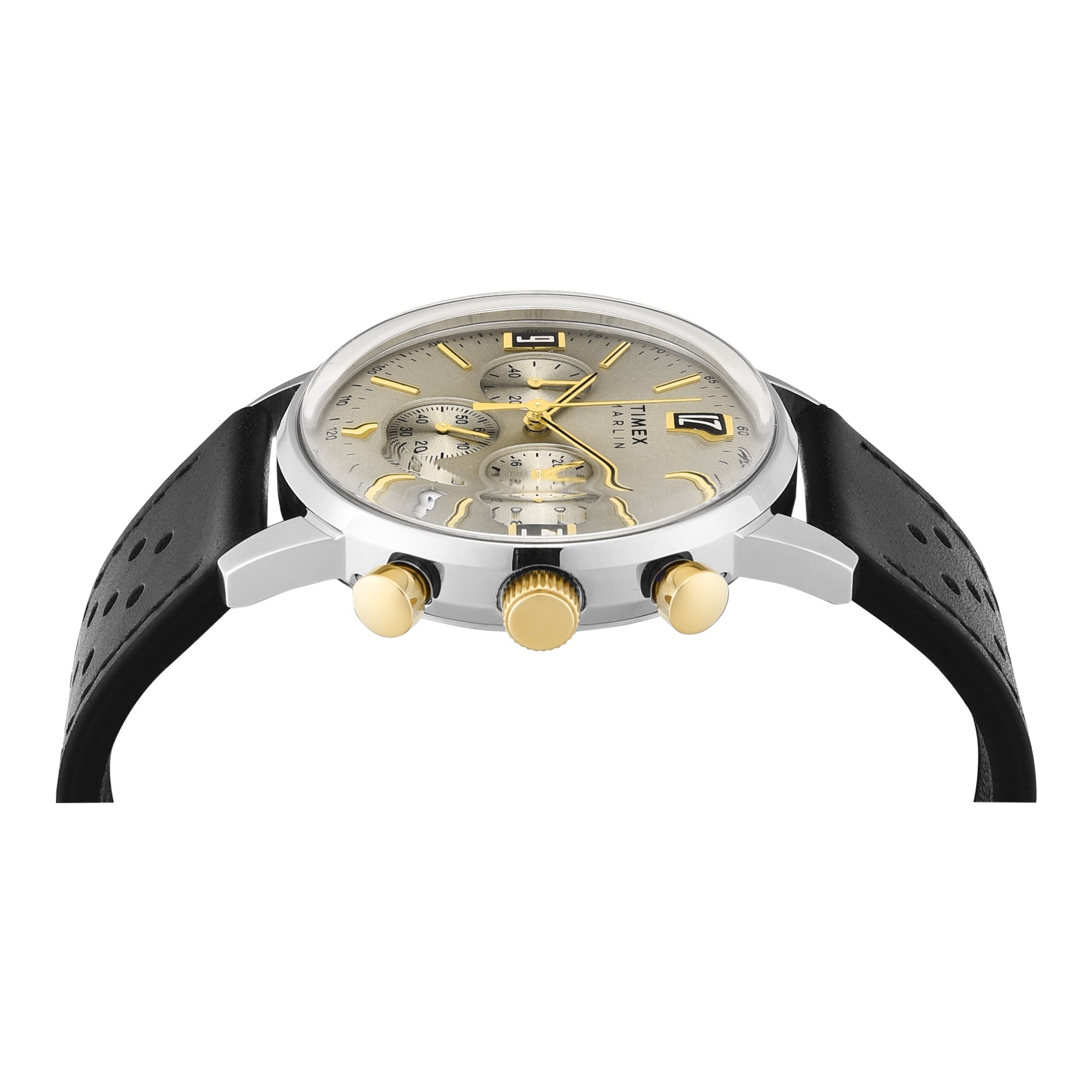Timex Marlin Round 21mm Beige Dial Analog Men Watch - TWEG26705