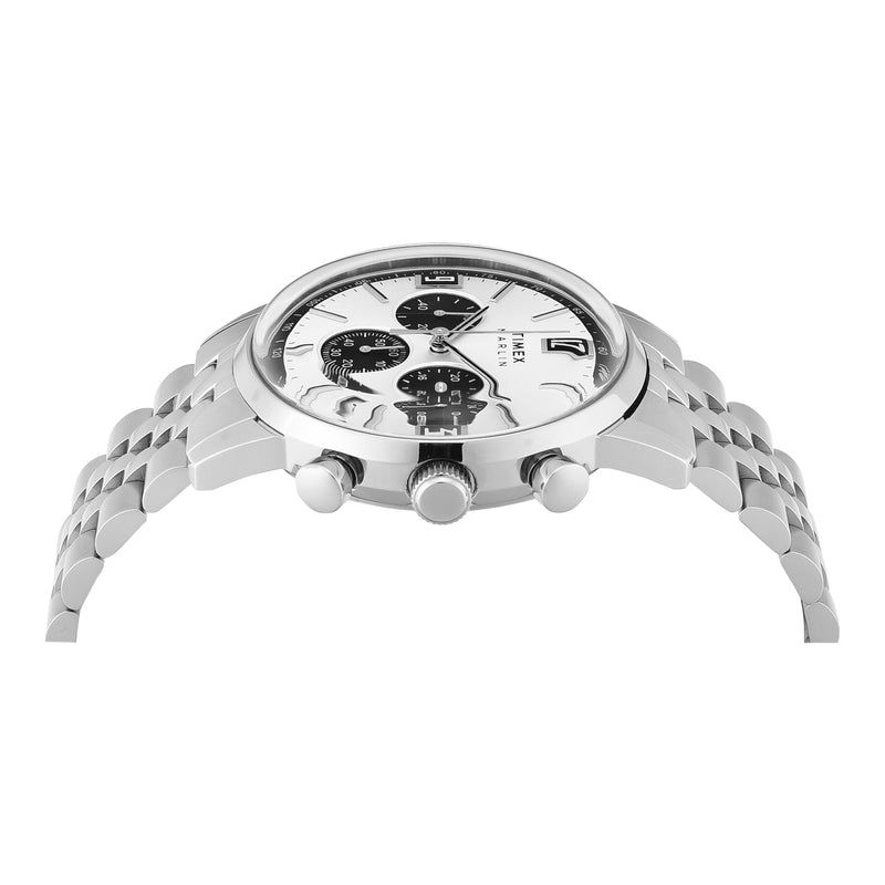 Timex Marlin Round 21mm Silver Dial Analog Men Watch - TWEG26704 Watch Timex