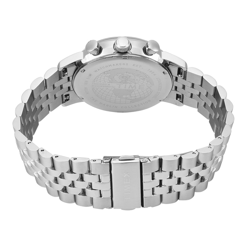 Timex Marlin Round 21mm Silver Dial Analog Men Watch - TWEG26704 Watch Timex