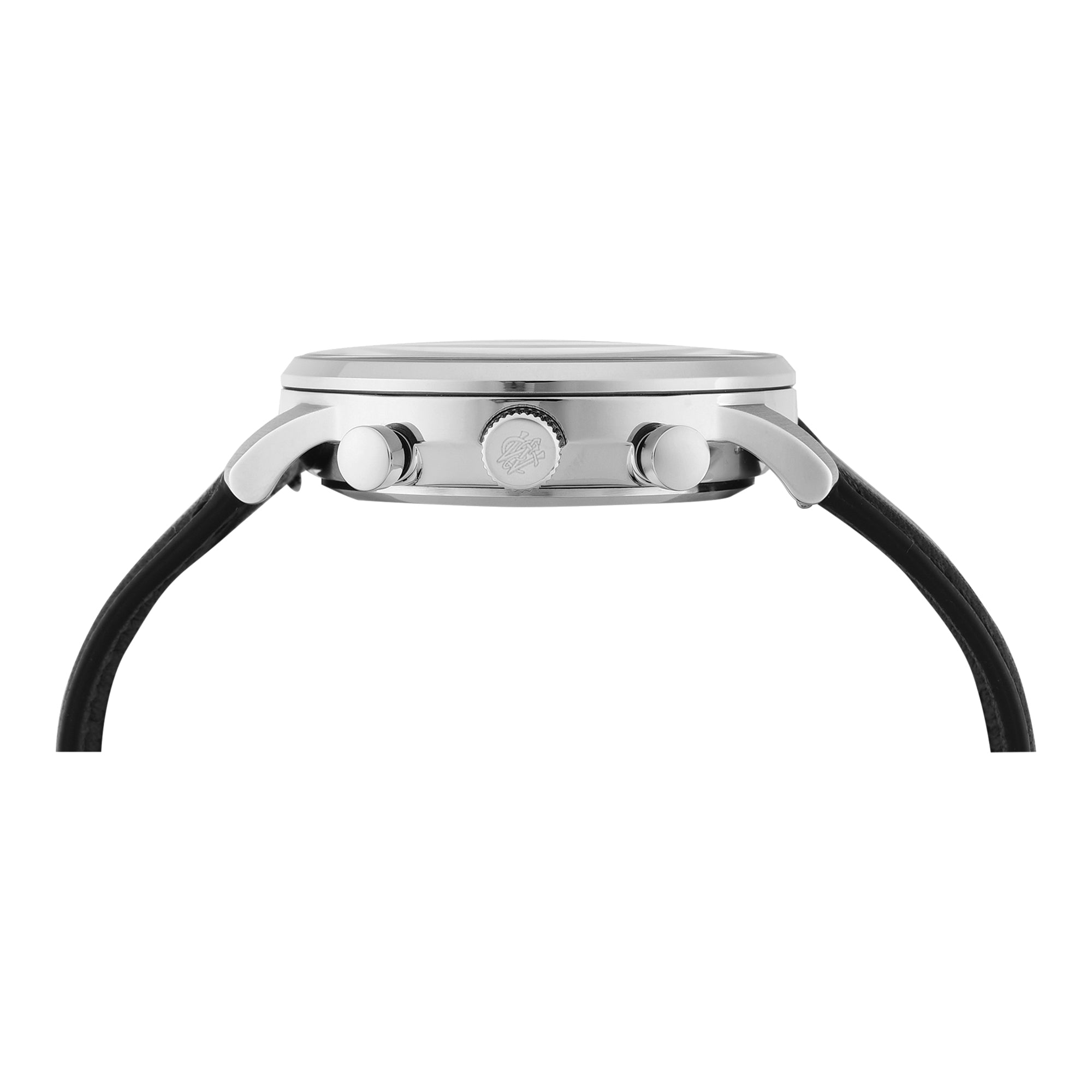 Timex Waterbury Leather White Round Quartz Men Watch