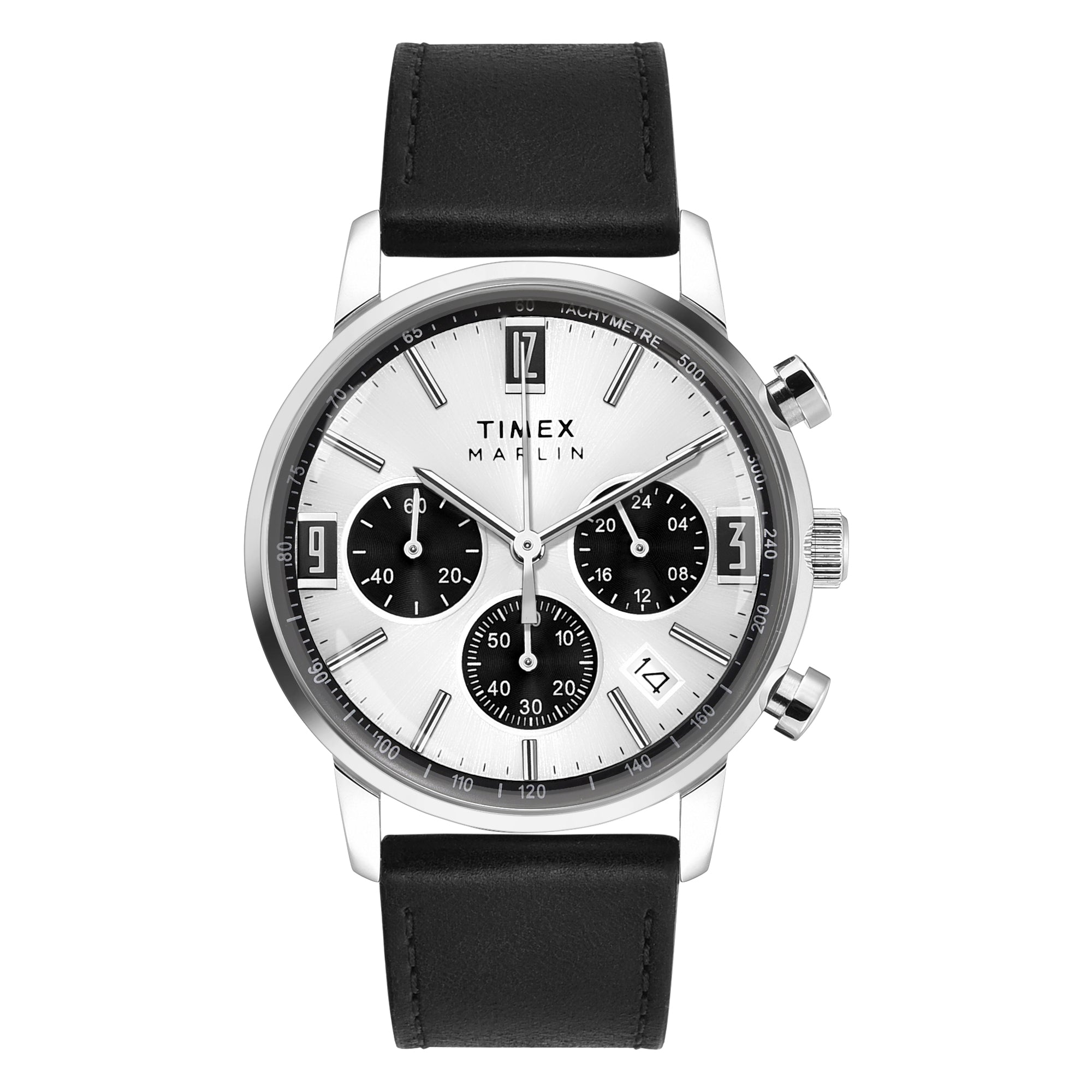 Timex Marlin Round 21mm Silver Dial Analog Men Watch - TWEG26703 Watch Timex