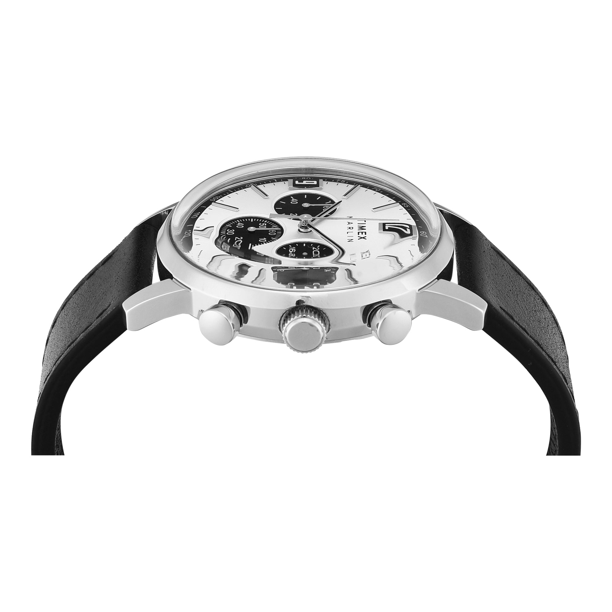 Timex Marlin Round 21mm Silver Dial Analog Men Watch - TWEG26703 Watch Timex