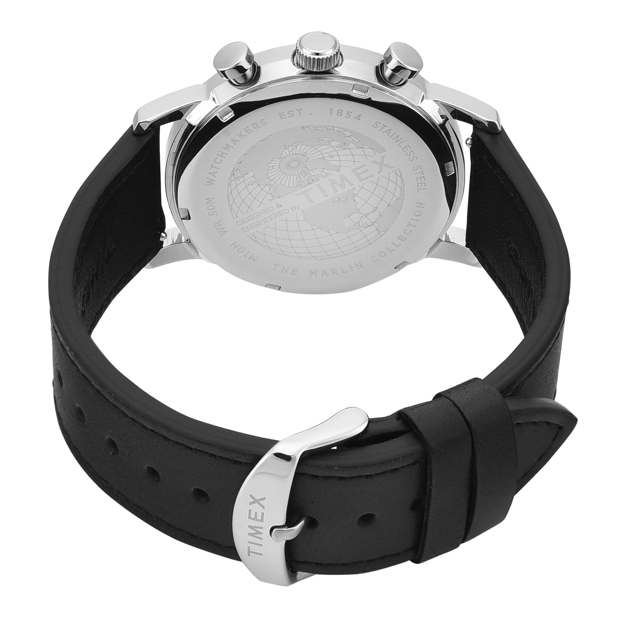 Timex Marlin Round 21mm Silver Dial Analog Men Watch - TWEG26703 Watch Timex