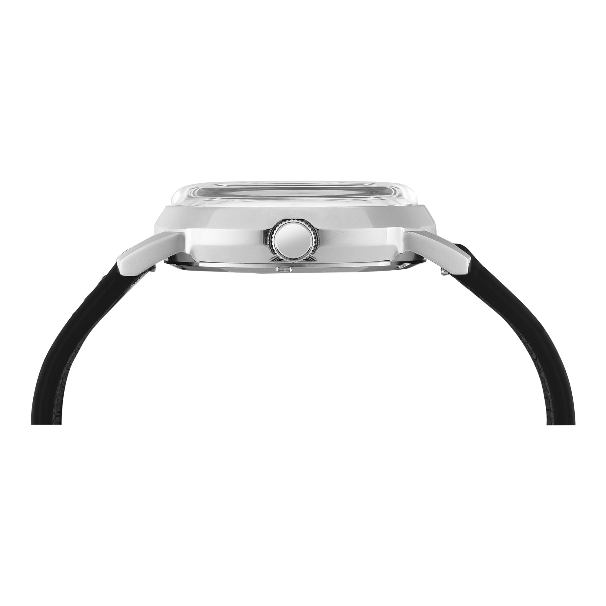 Timex Marlin Leather Green Round Mechanical Automatic Men Watch