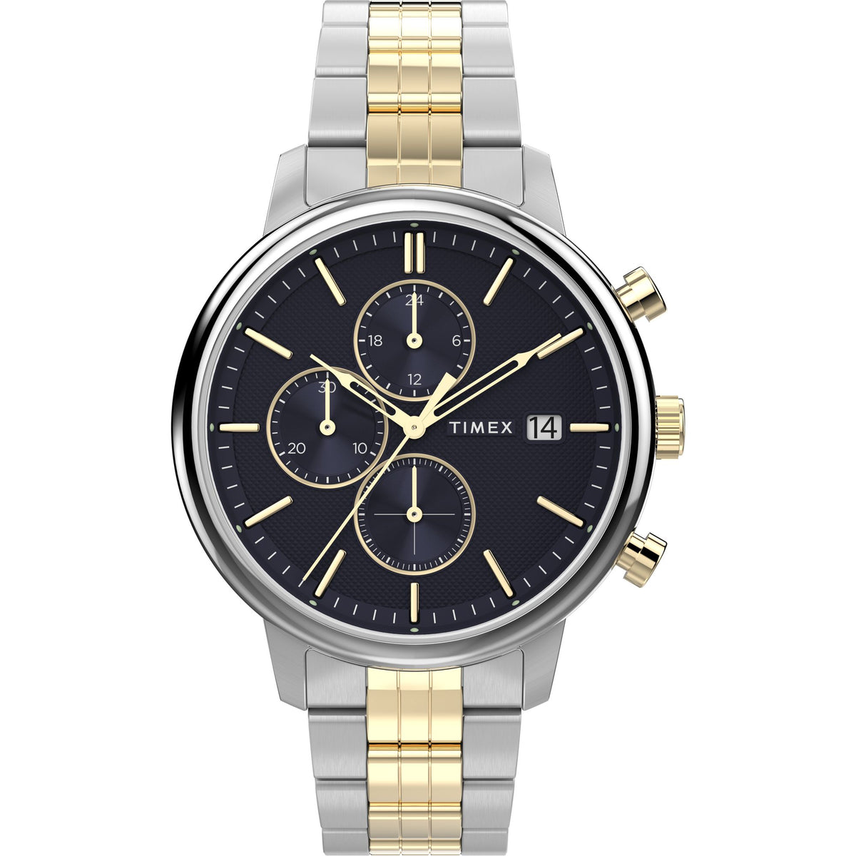 Timex Chicago Round 21mm Blue Dial Analog Men Watch - TWEG26901