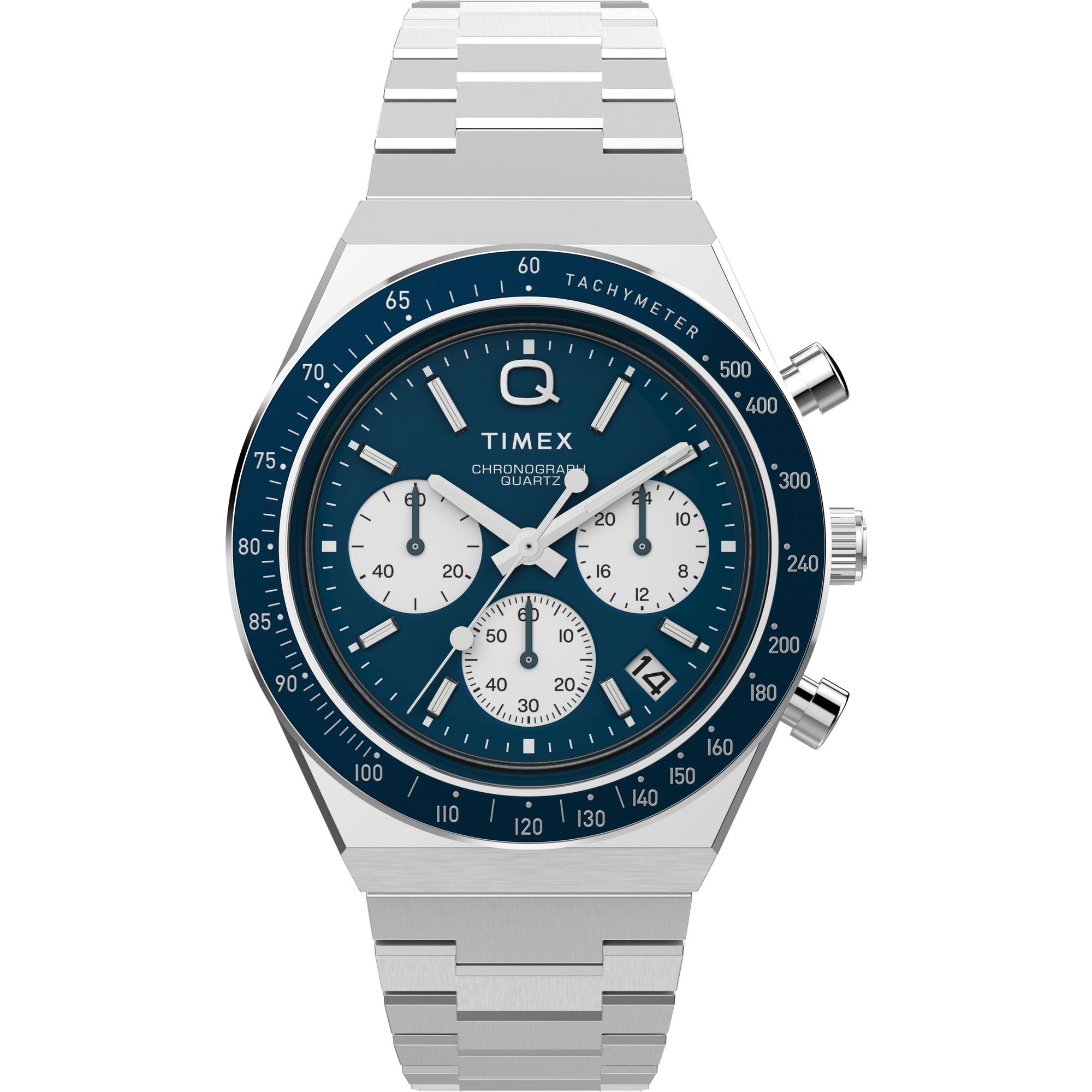 Timex Q Round 21mm Blue Dial Analog Men Watch - TWEG26403 Watch Timex