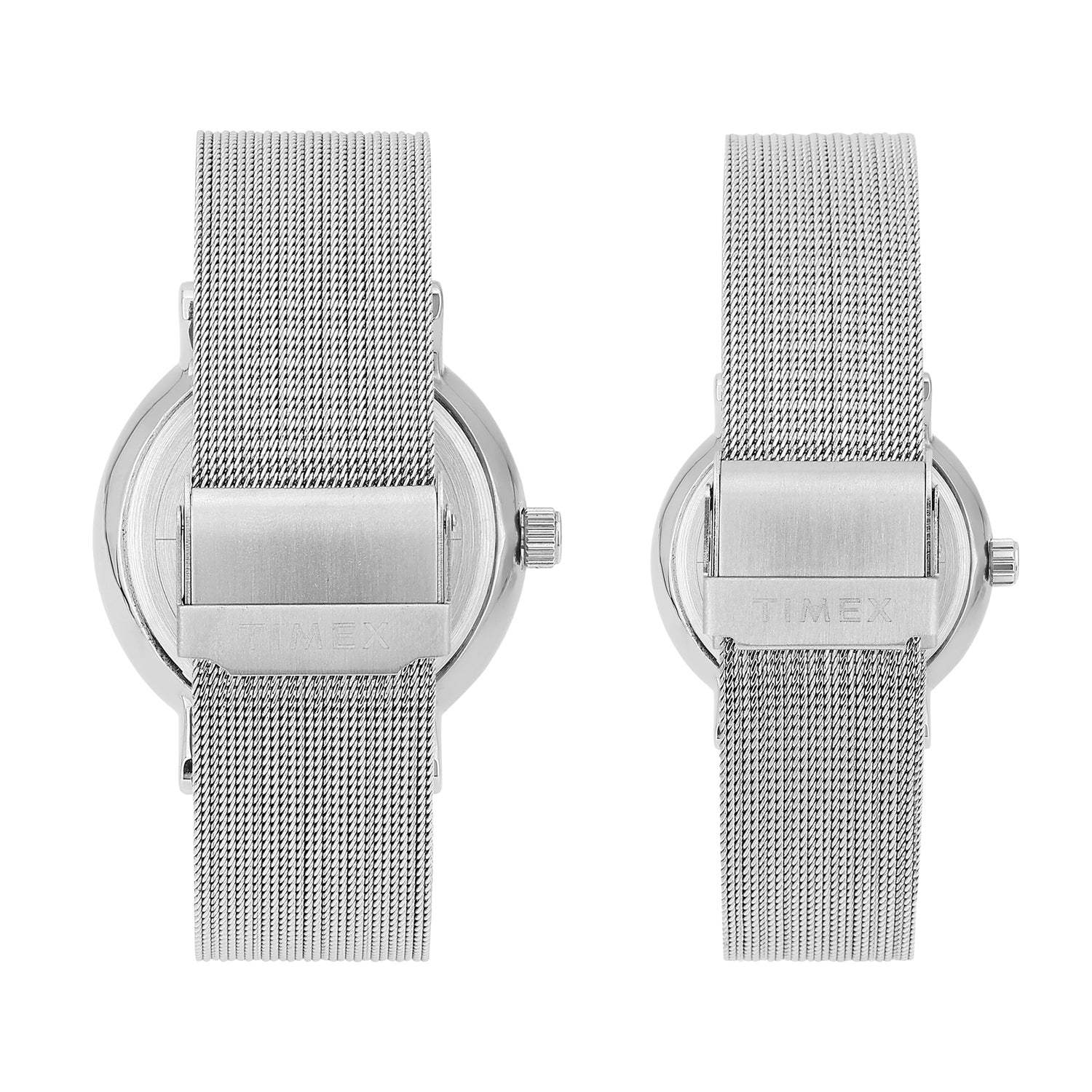 Timex  Blue Round Quartz Unisex Watch