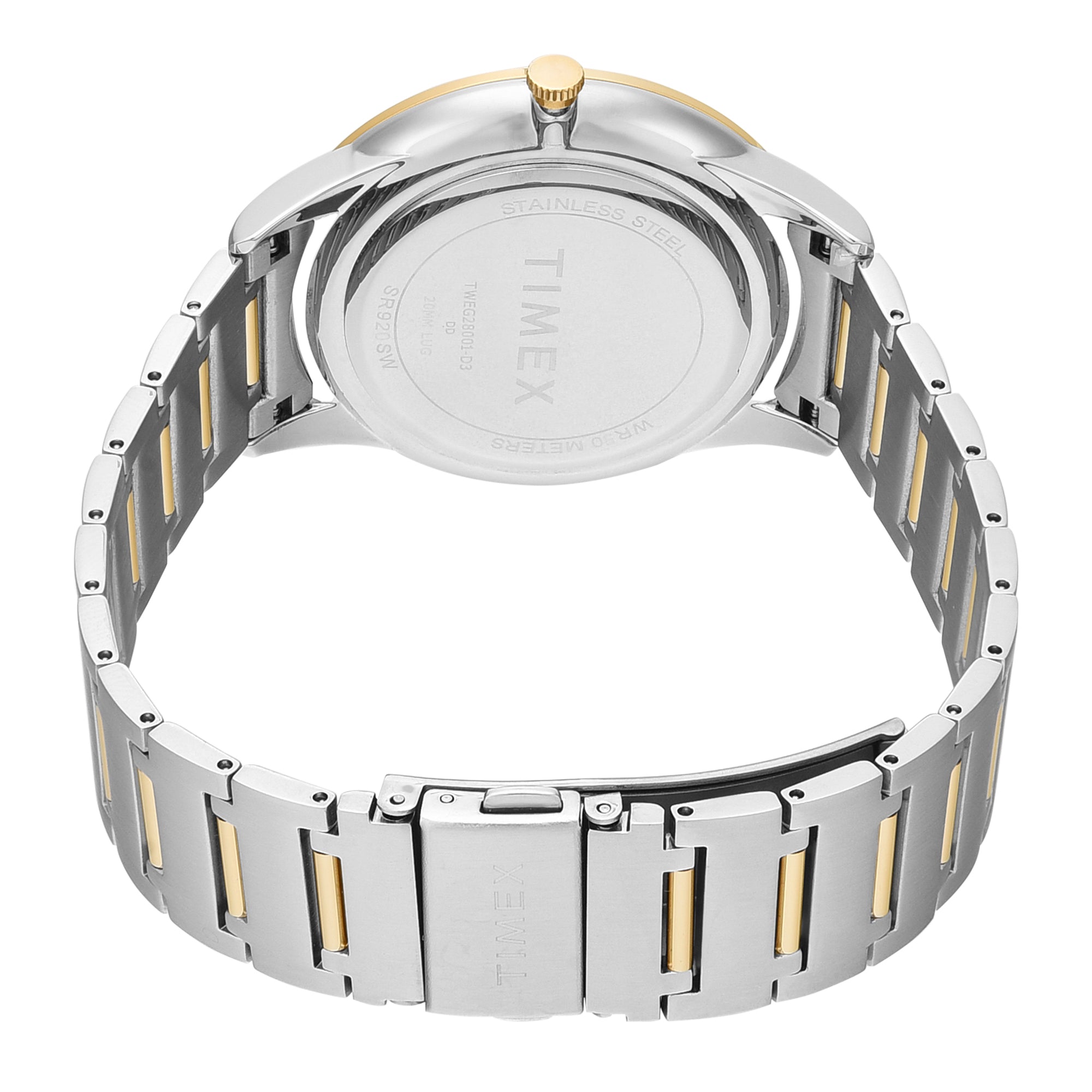 Timex  Silver Round Quartz Men Watch