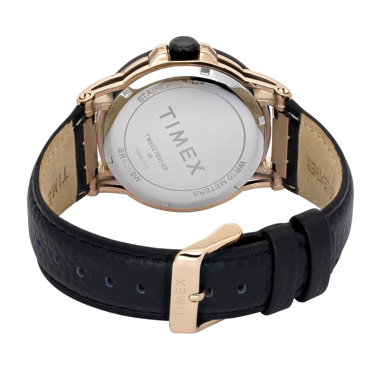 Timex Signio Round 21mm Black Dial Analog Men Watch - TWEG27801 Watch Timex