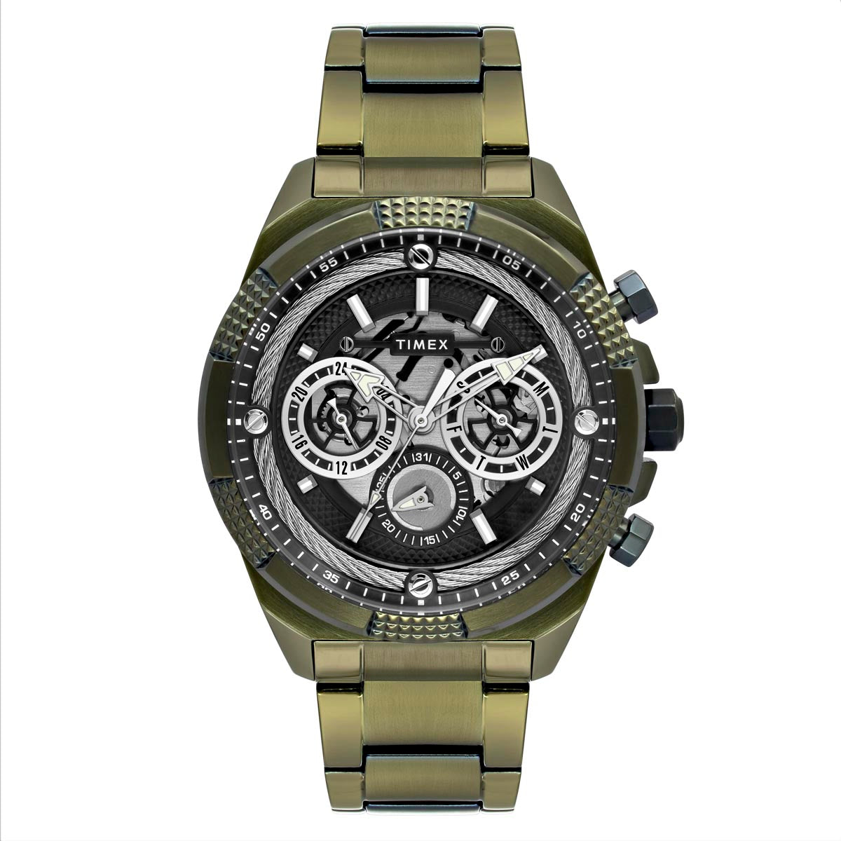 Timex Signio Round 21mm Green Dial Analog Men Watch - TWEG27701 Watch Timex