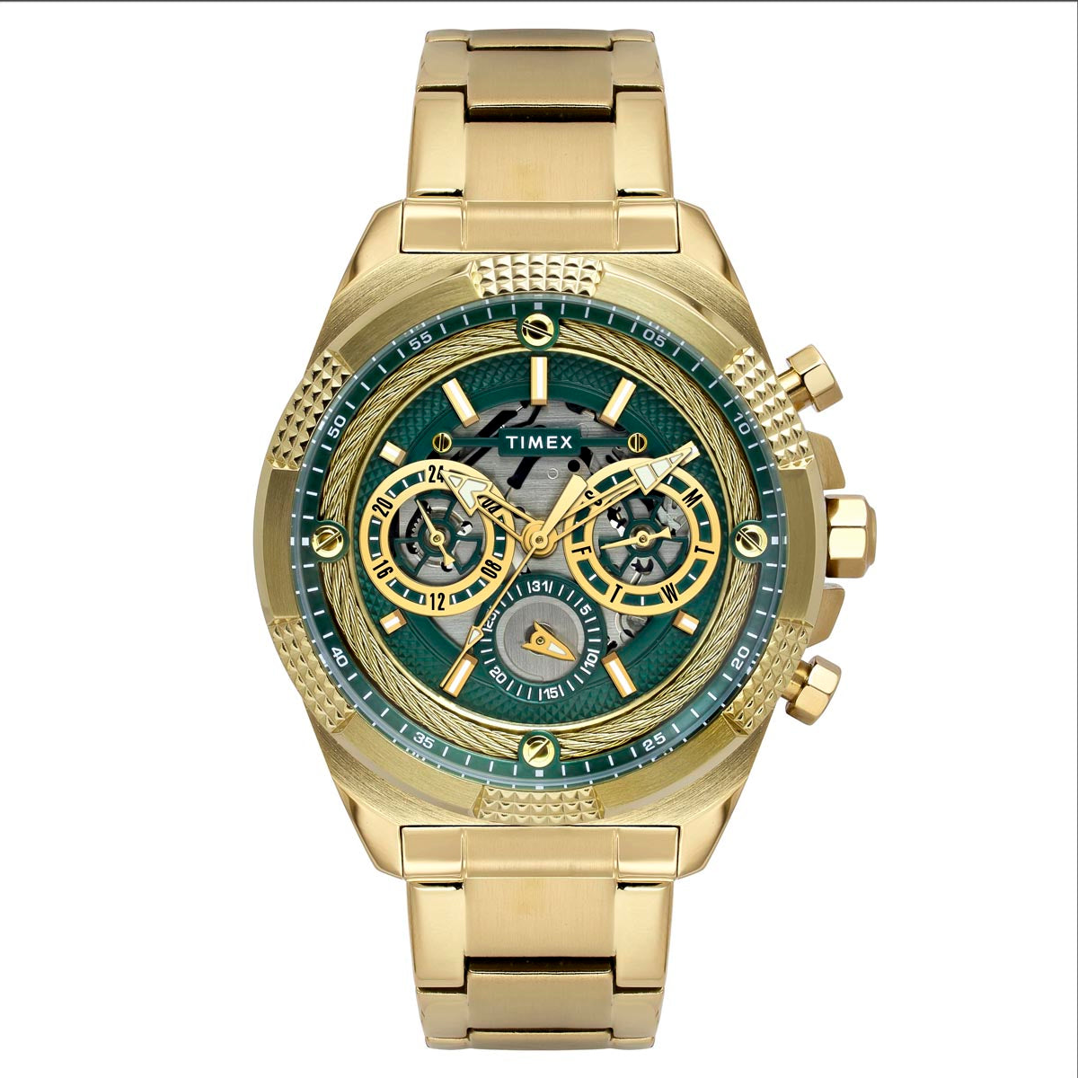 Timex Signio Round 21mm Green Dial Analog Men Watch - TWEG27700