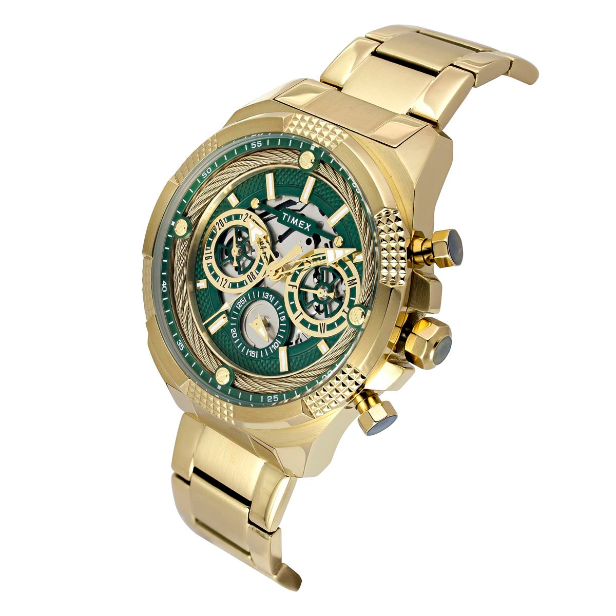 Timex Signio Round 21mm Green Dial Analog Men Watch - TWEG27700 Watch Timex
