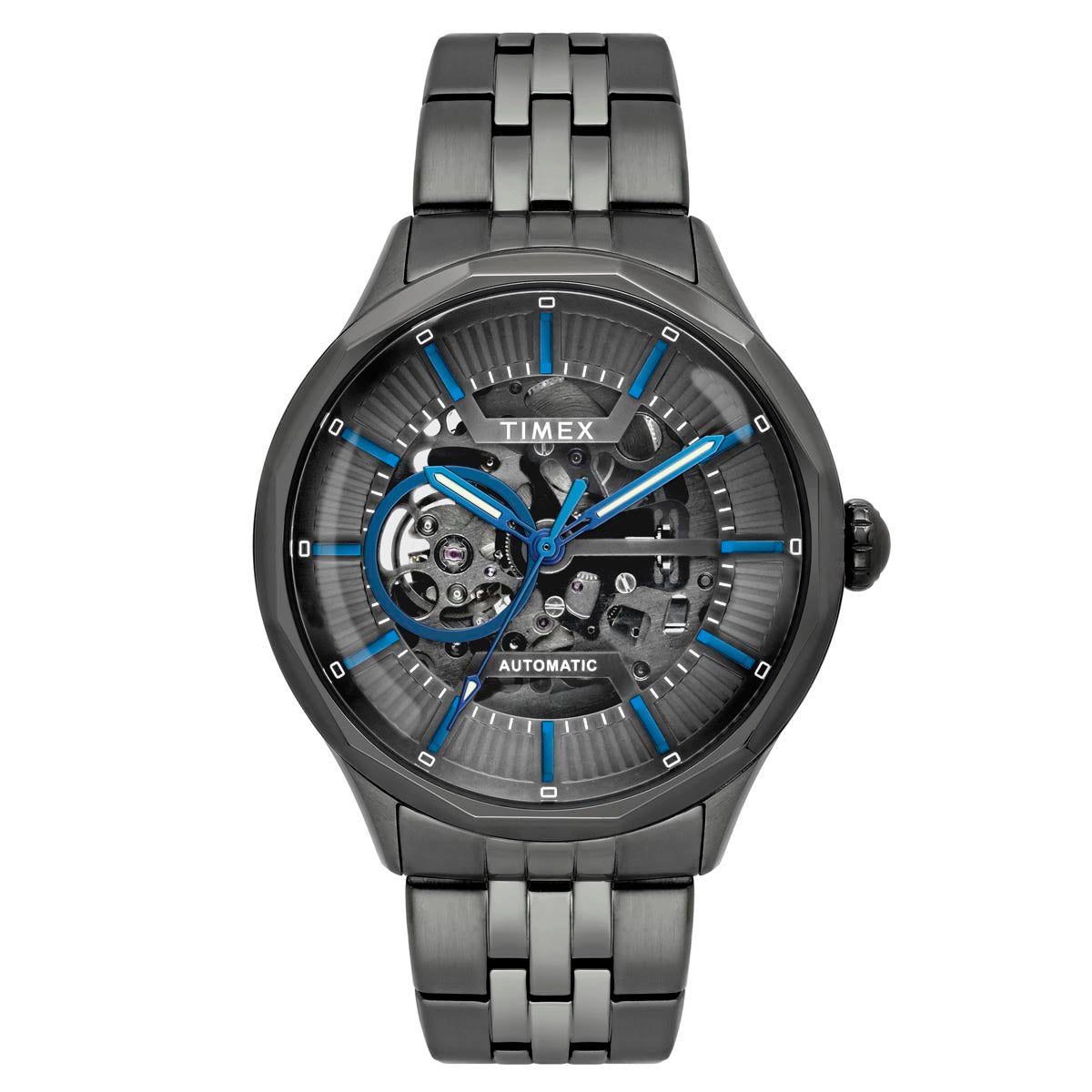 Timex Signio Round 21mm Grey Dial Analog Automatic Men Watch - TWEG276 ...
