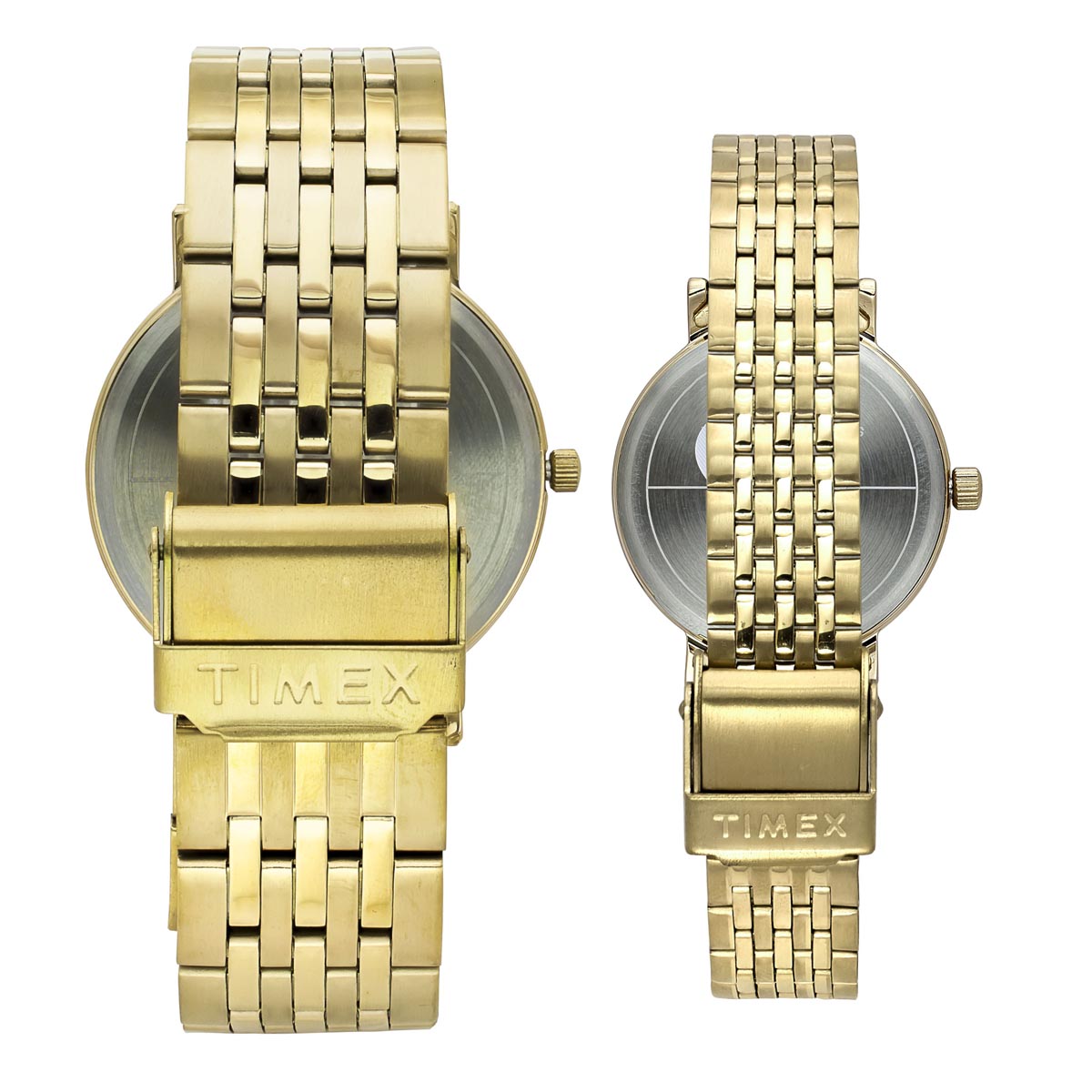 Timex Trendline Round 42mm Green Dial Analog Pair Watch - TW00PR327