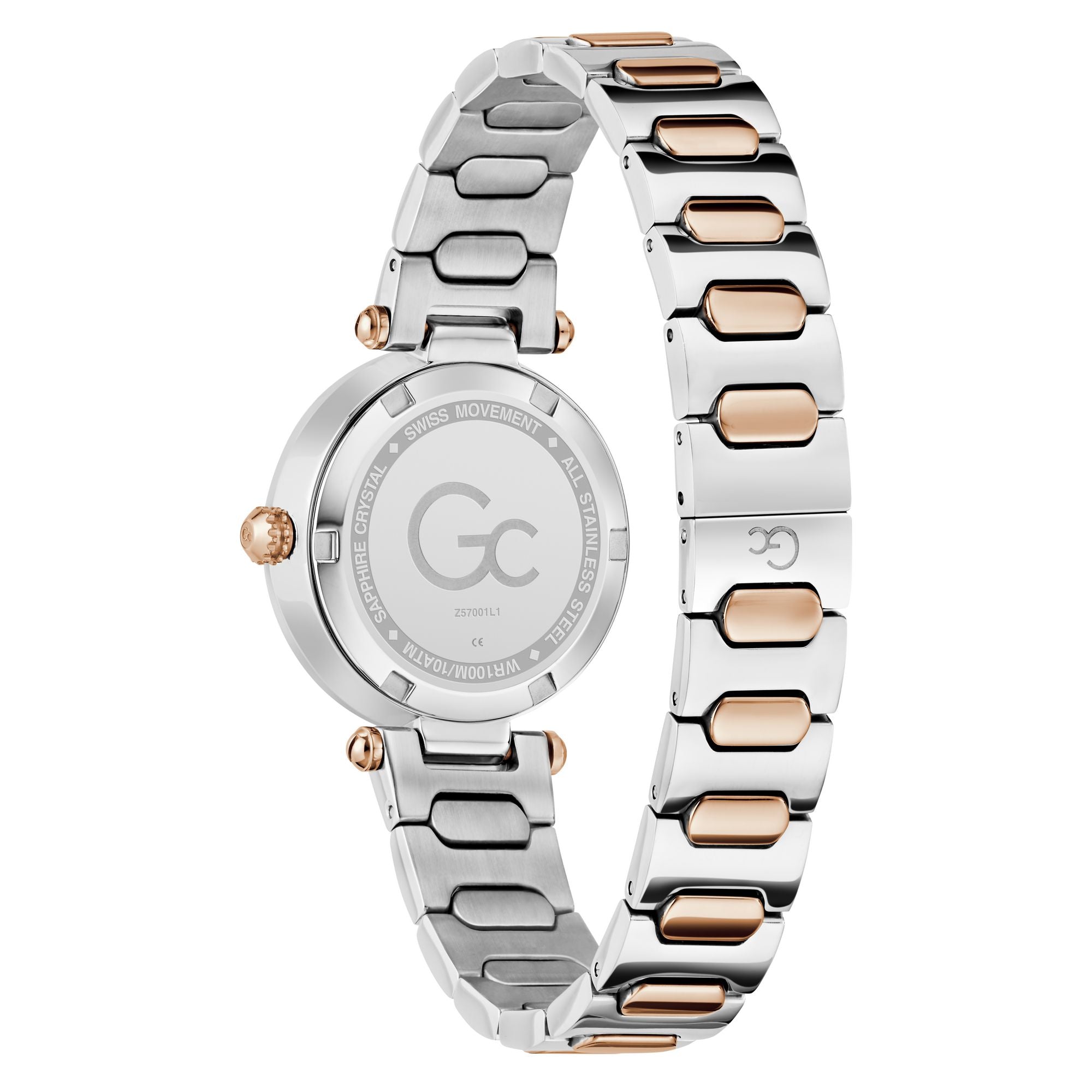 Gc Watches Gc Collection Femme Gc Vogue Cable White Round Quartz