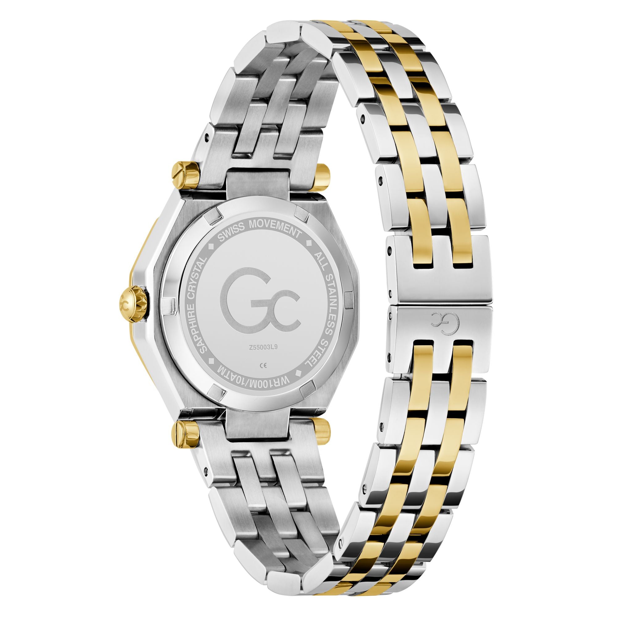 Gc Gleam Green Round Quartz Women Watch - Guess Collection Watch Gc