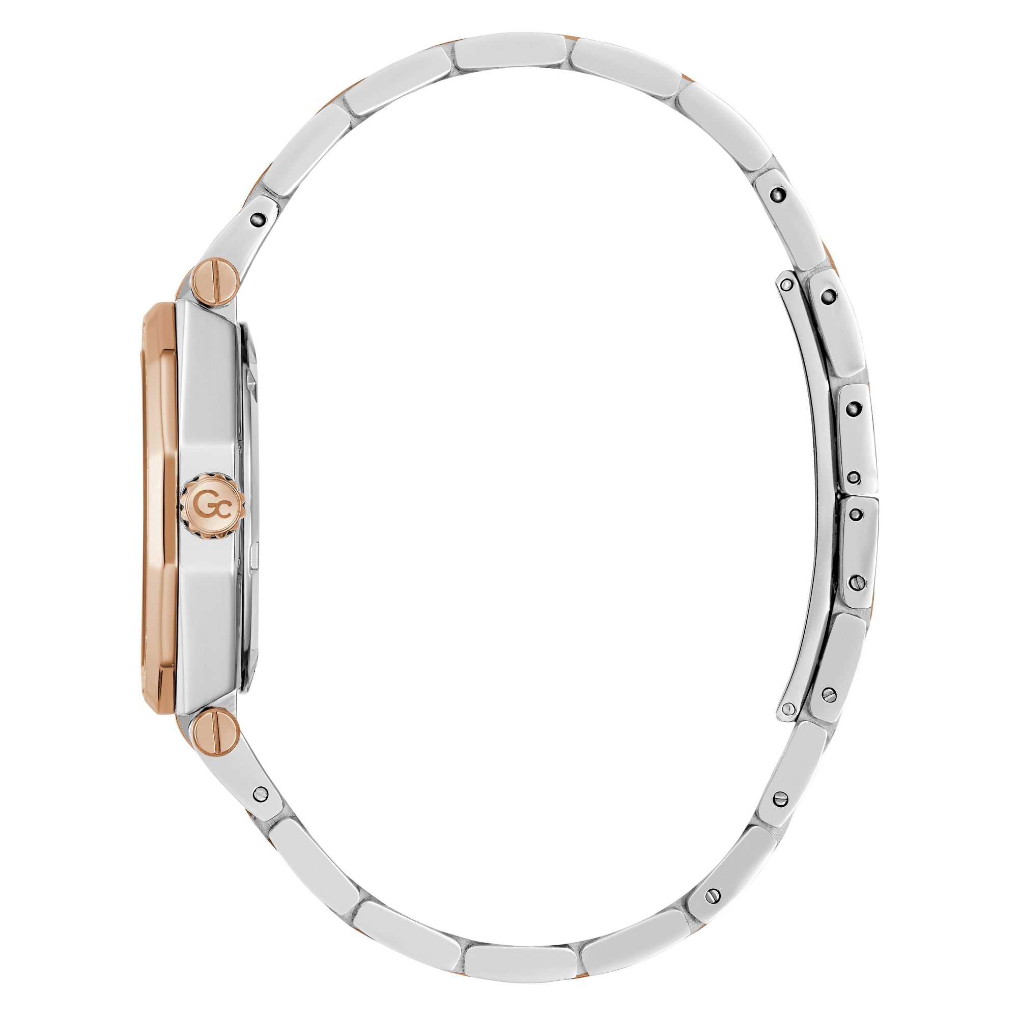 Gc Gleam White Round Quartz Women Watch - Guess Collection Watch Gc