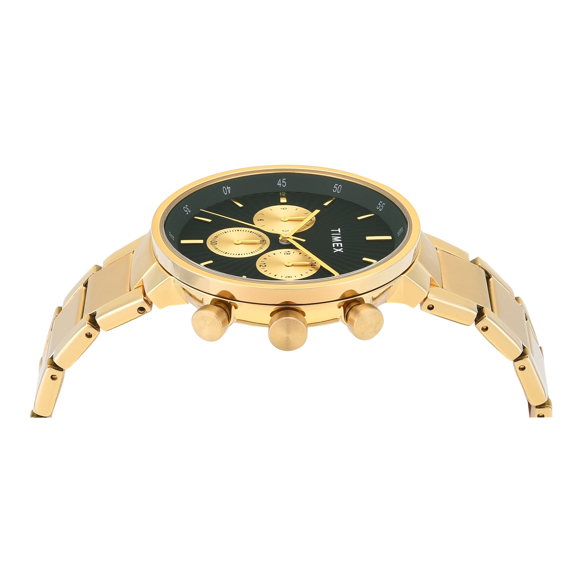 Timex  Green Round Quartz Men Watch