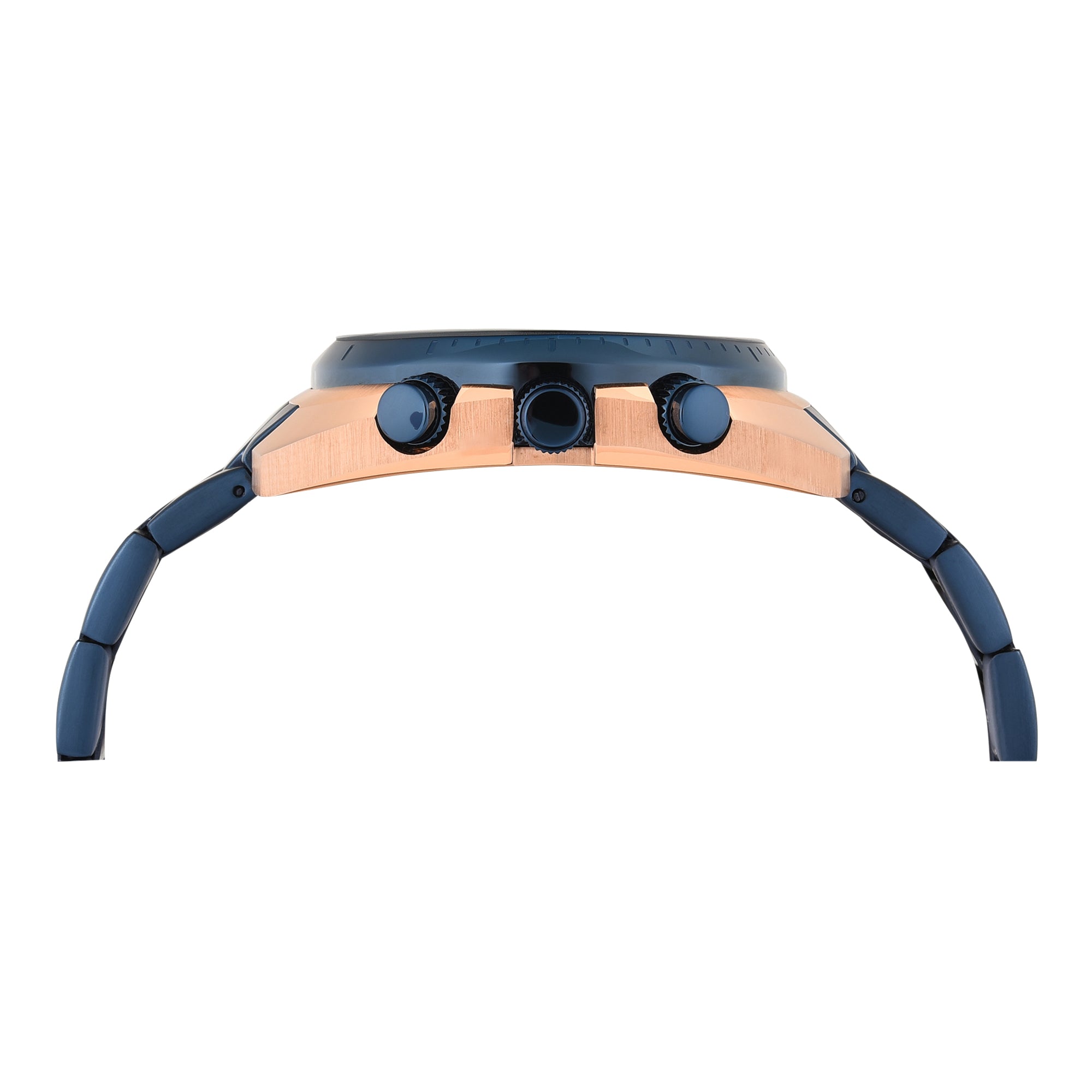 Timex  Blue Round Quartz Men Watch