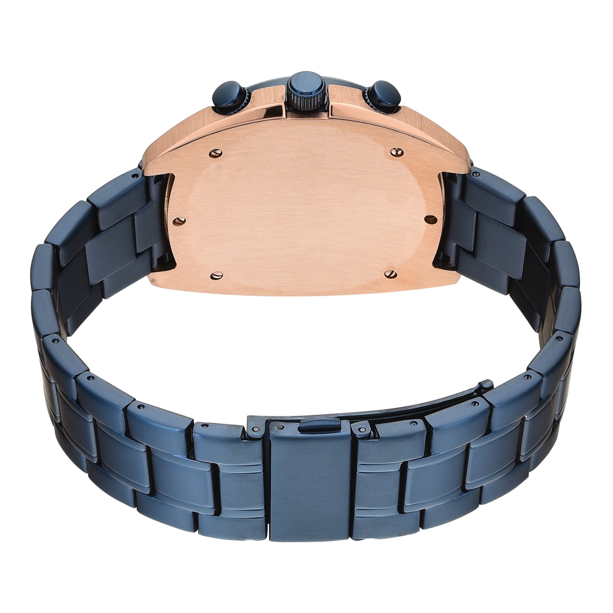 Timex  Blue Round Quartz Men Watch