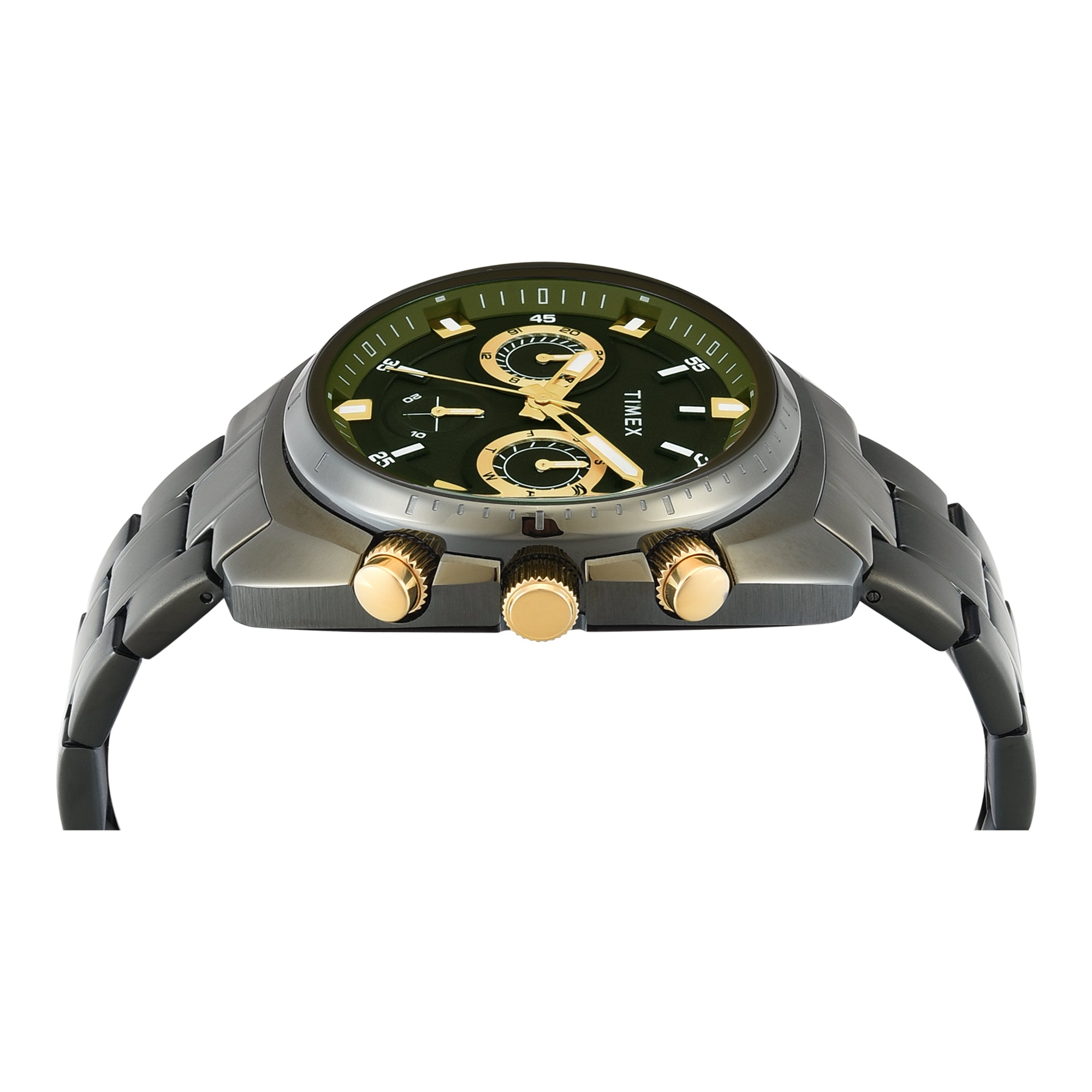 Timex  Green Round Quartz Men Watch