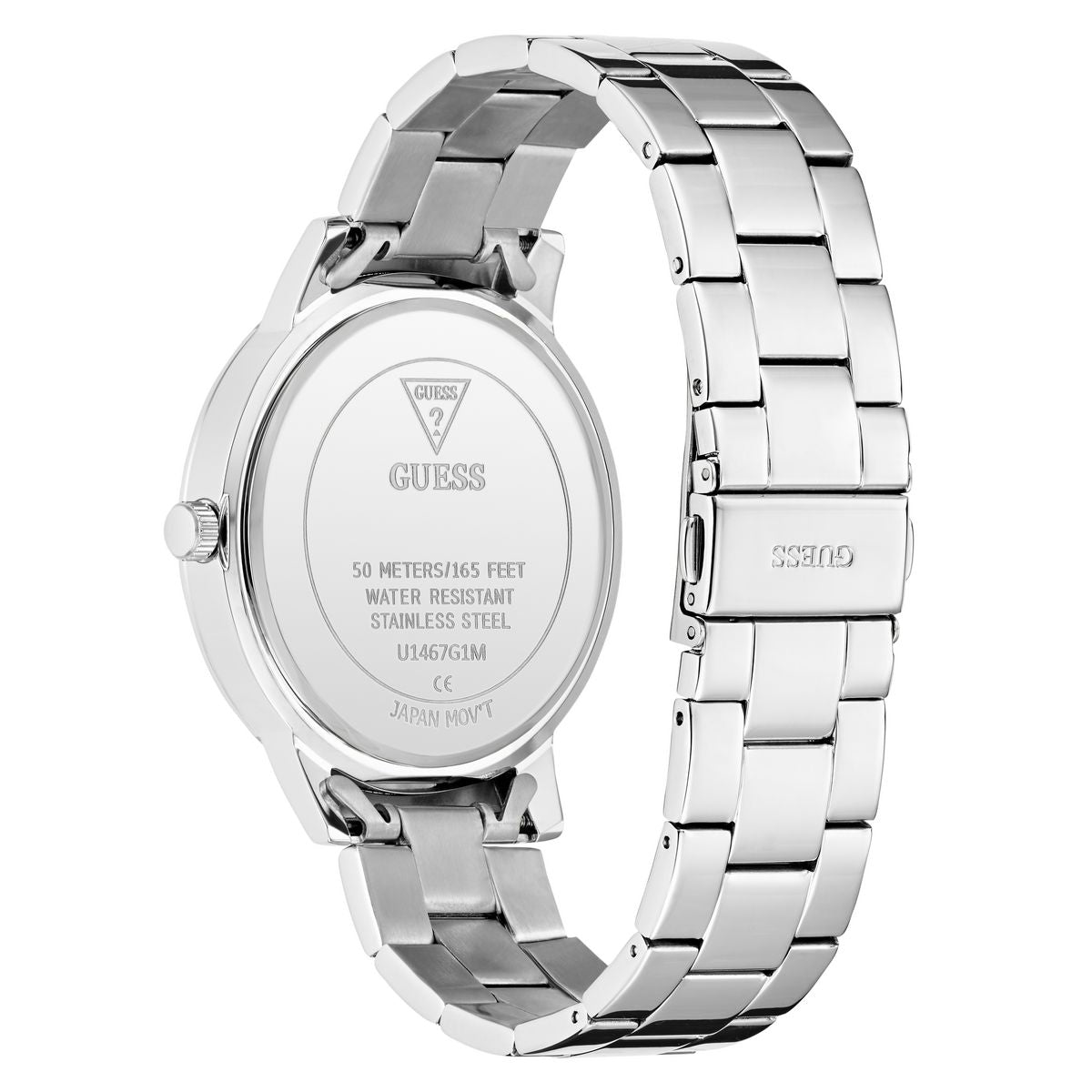 Guess Gd Wyatt Black Round Quartz Men Watch