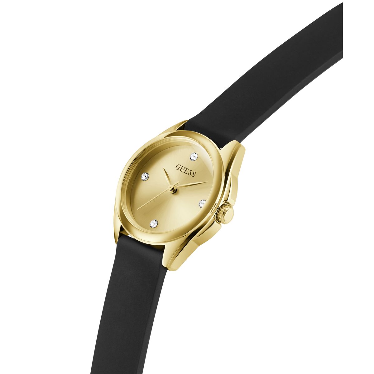 Guess Gd Bette Champagne Round Quartz Women Watch Watch Guess