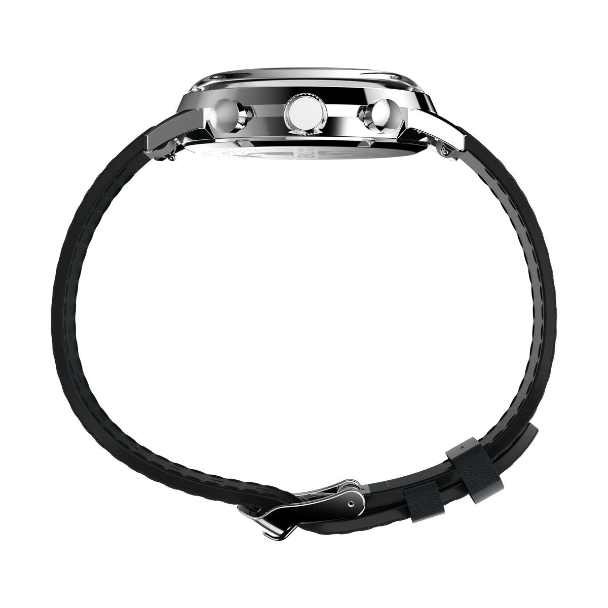 Timex Marlin Silver Round Quartz Men Watch