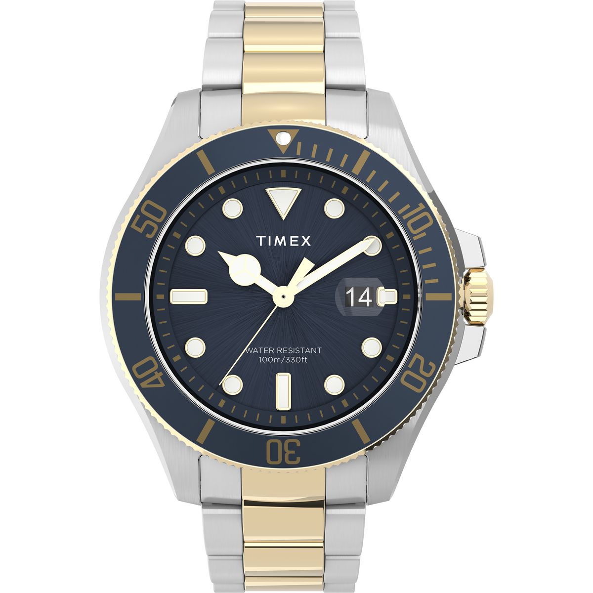Timex Harborside Round 21mm Blue Dial Analog Men Watch - TW2V42000UJ