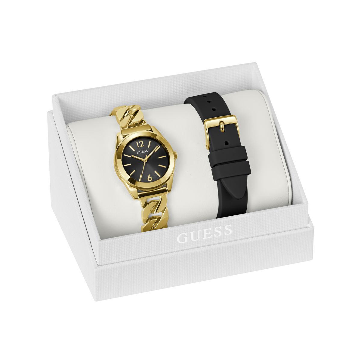 Guess Gbs Serena Black Round Quartz Women Watch