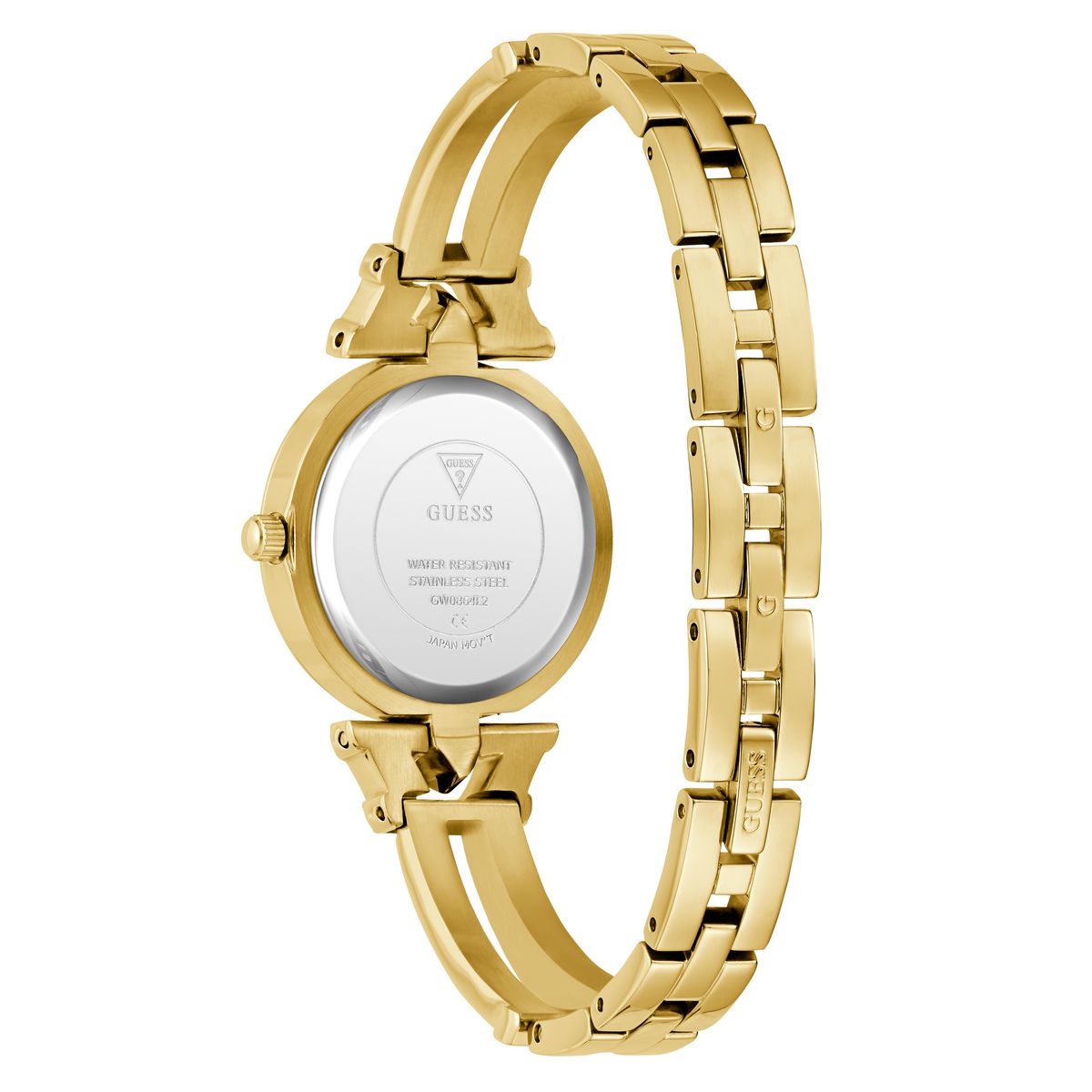 Guess Gb Delphine White Round Quartz Women Watch Watch Guess