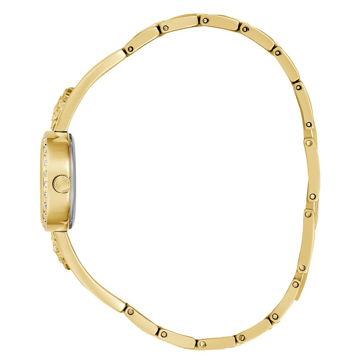 Guess Gb Chloe Champagne Round Quartz Women Watch