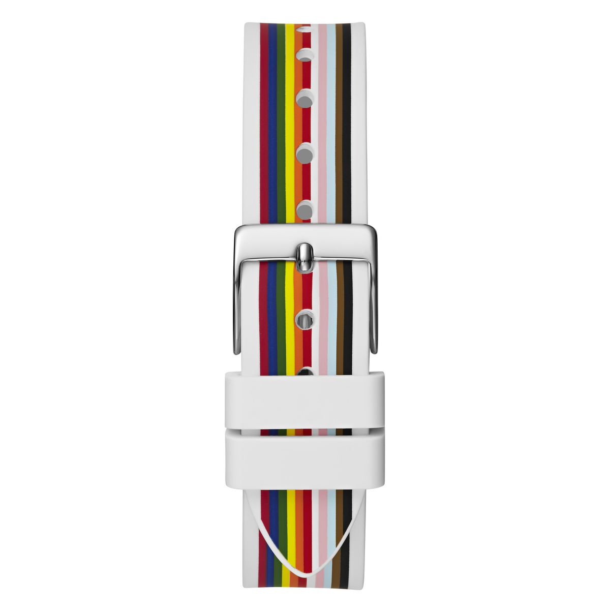 Guess Gt Fame White Triangle Quartz Women Watch Watch Guess