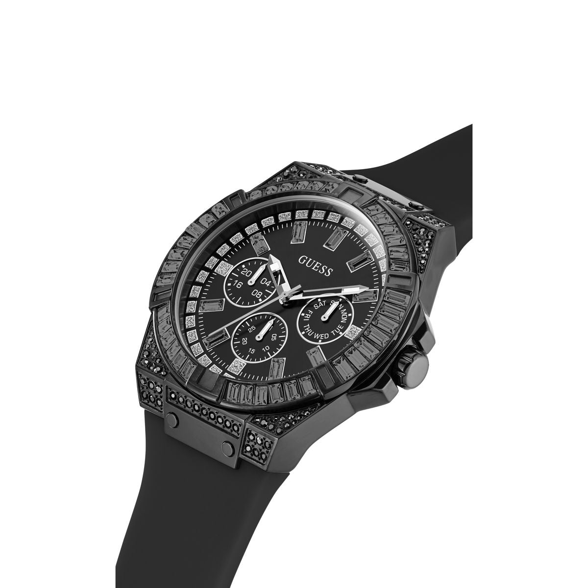 Guess Gs Zeus Black Round Quartz Men Watch Watch Guess