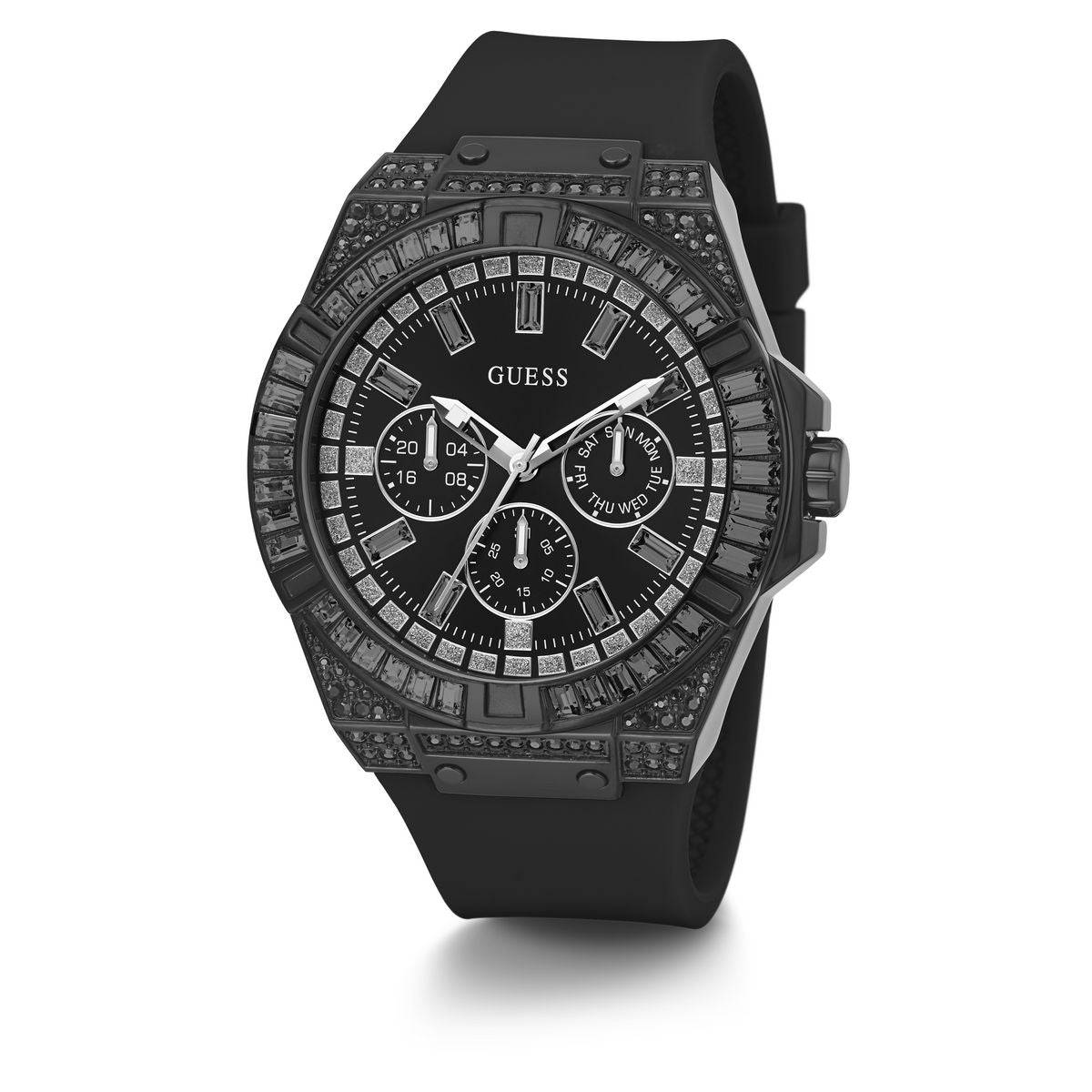 Guess Gs Zeus Black Round Quartz Men Watch