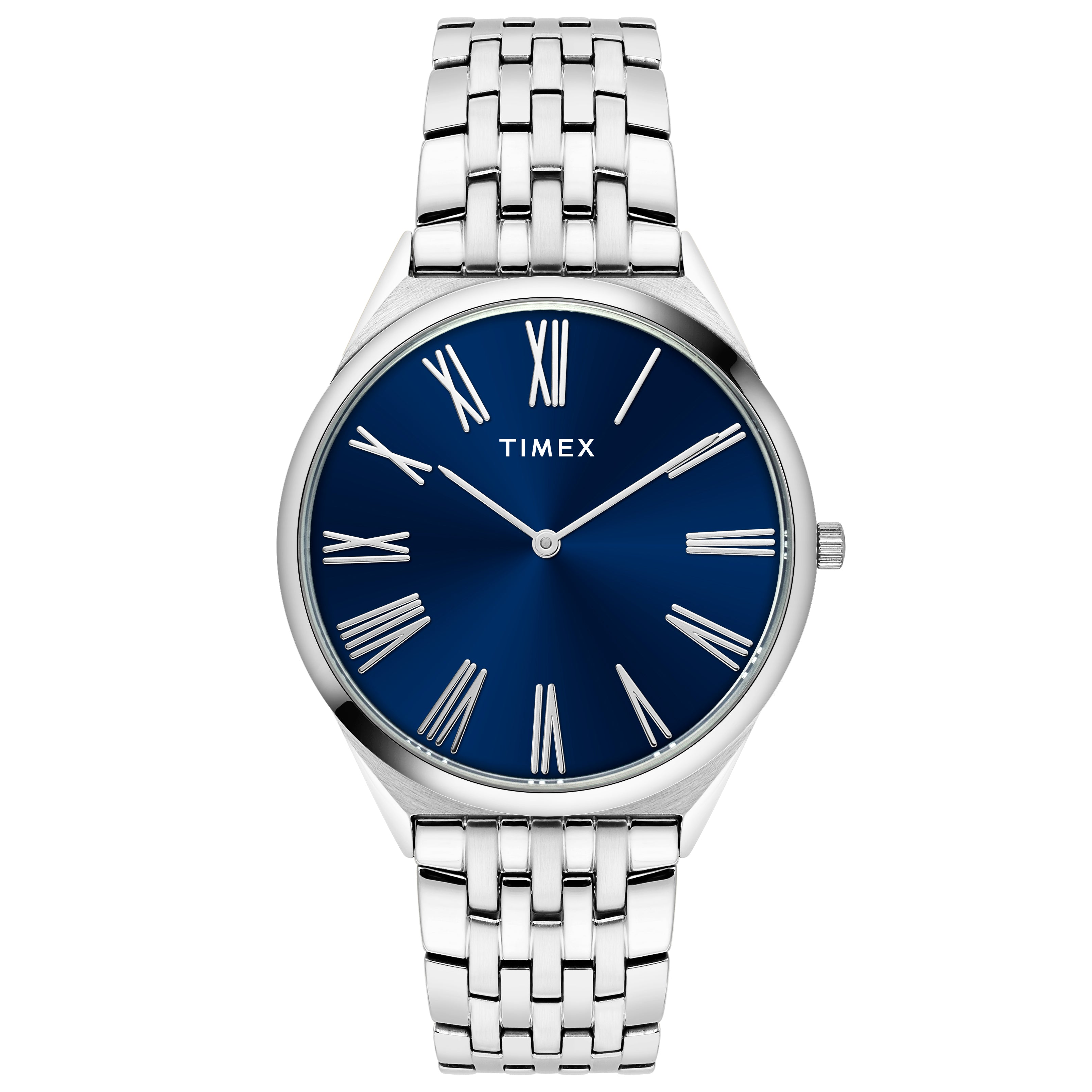 Timex Blue Round Quartz Men Watch TWEG27901 At JUST WATCHES