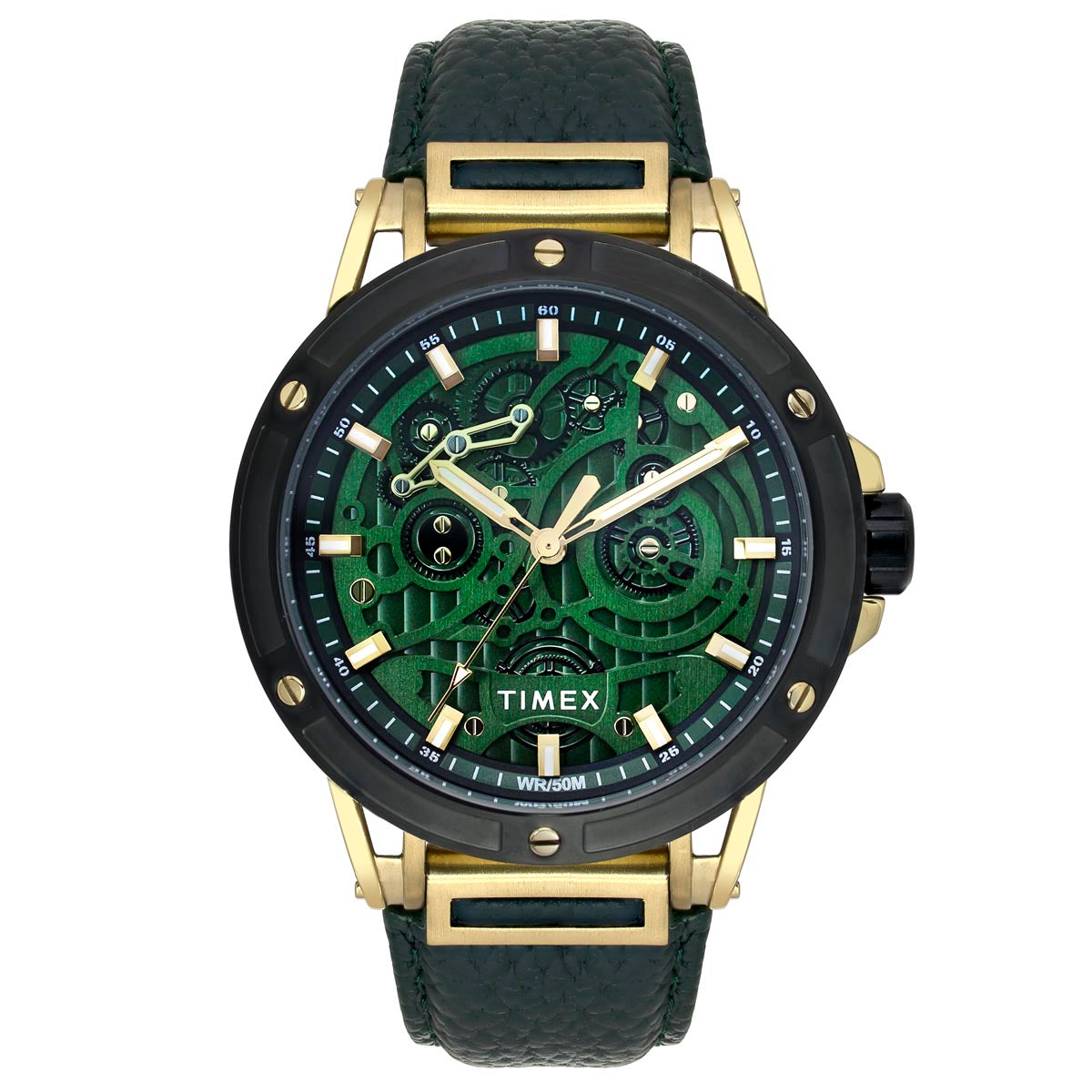 Timex Green Round Quartz Men Watch - TWEG27800 - At JUST WATCHES