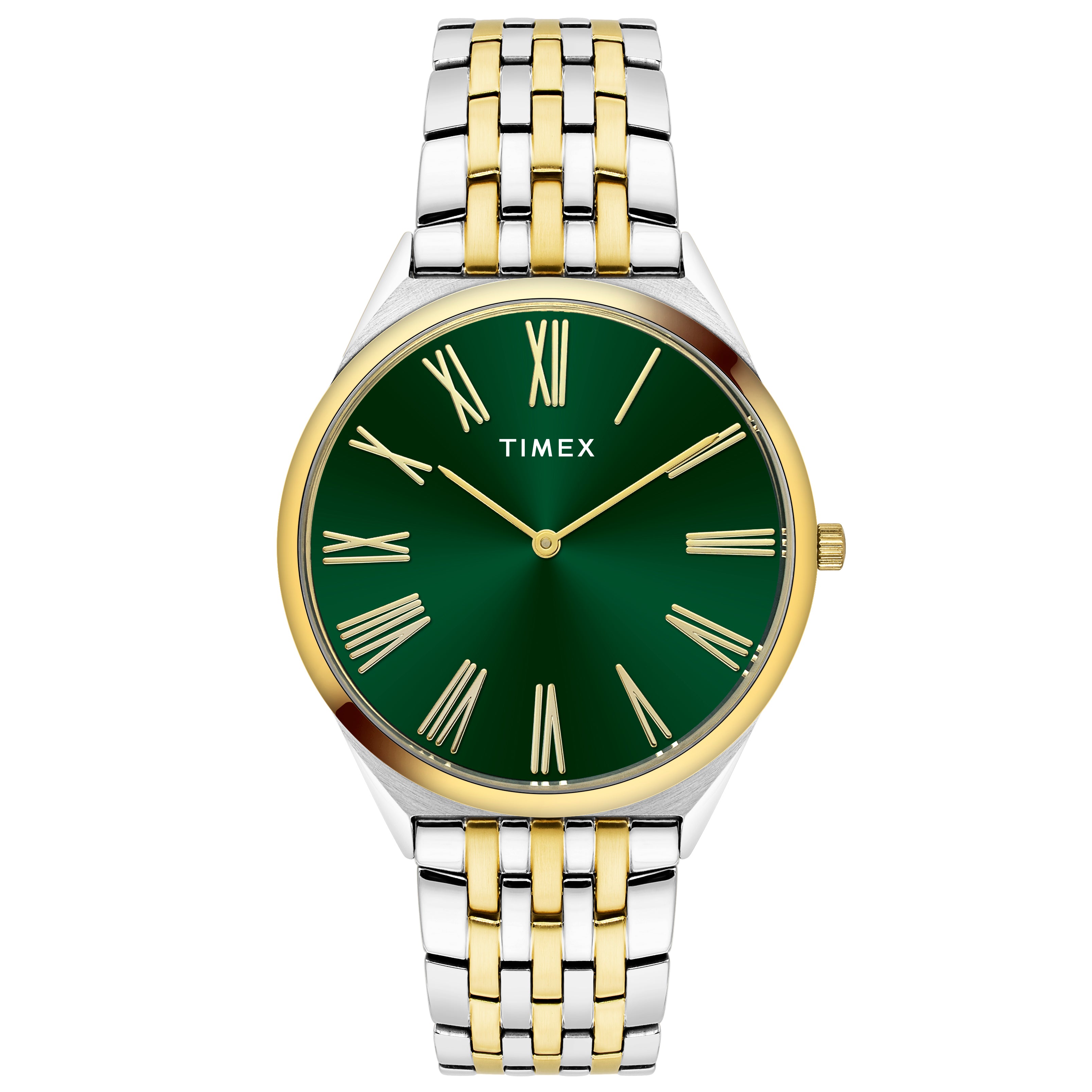 Timex Signio Round 21mm Green Dial Analog Men Watch - TWEG27903 Watch Timex