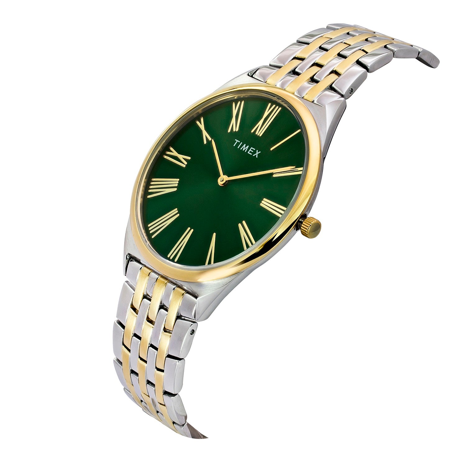 Timex Signio Round 21mm Green Dial Analog Men Watch - TWEG27903