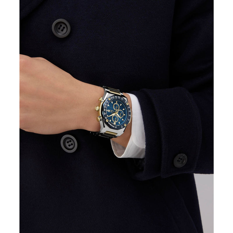 Gc Idolsport Blue Round Quartz Men Watch Watch Gc