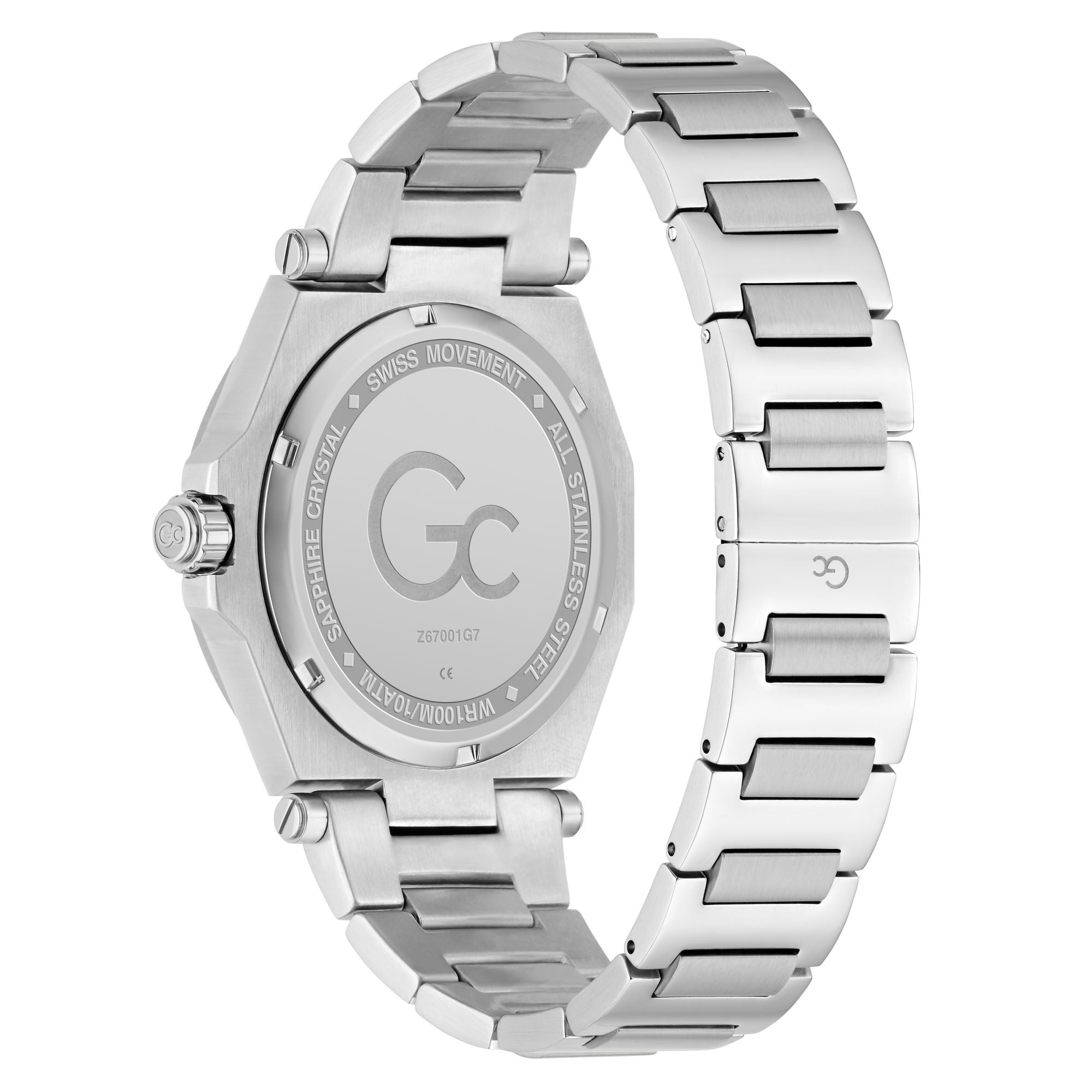 Gc Legacy Sleek Blue Round Quartz Men Watch Watch Gc