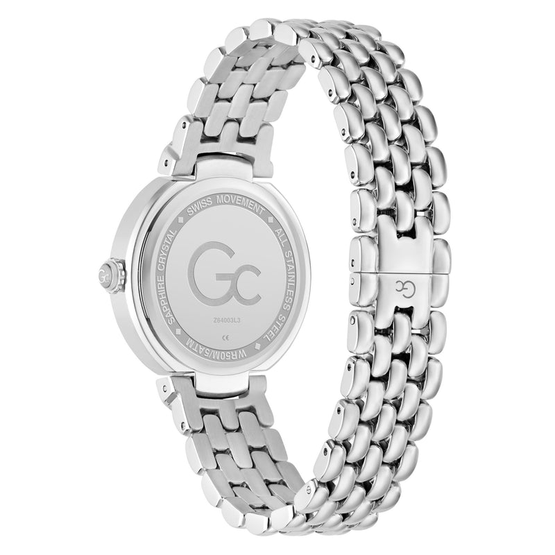 Gc Allure Blue Round Quartz Women Watch Watch Gc