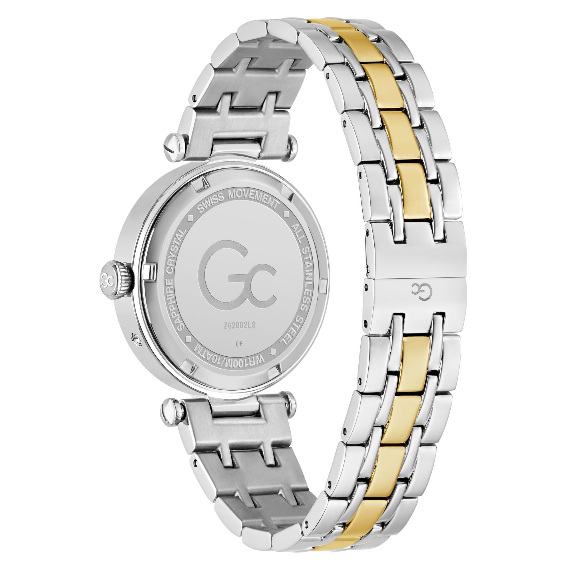 Gc Topchic Green Round Quartz Women Watch