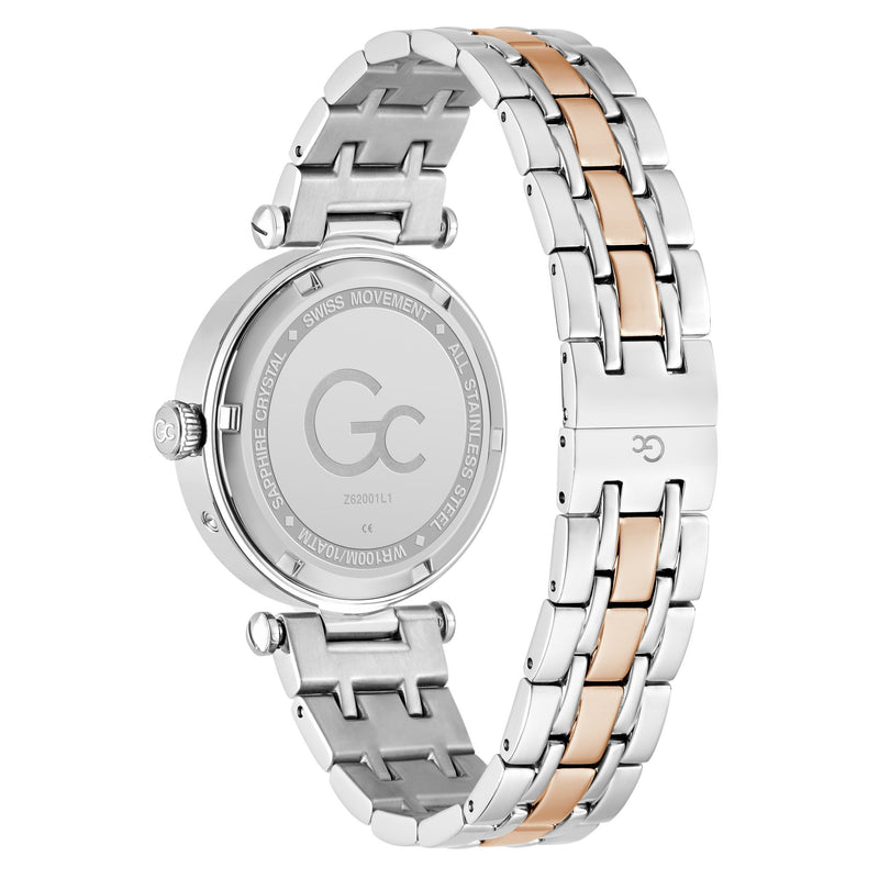 Gc Topchic White Round Quartz Women Watch Watch Gc