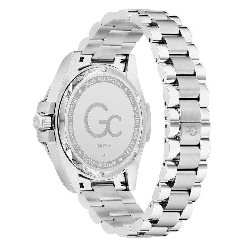 Gc Bolt Black Round Quartz Men Watch Watch Gc