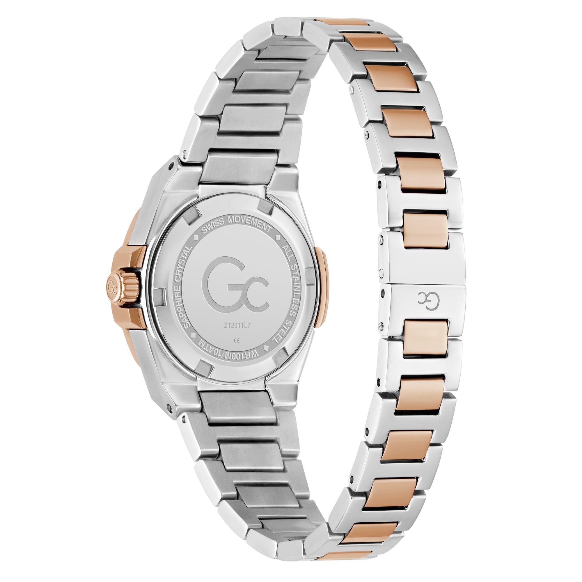Gc Blue Square Quartz Women Watch Watch Gc
